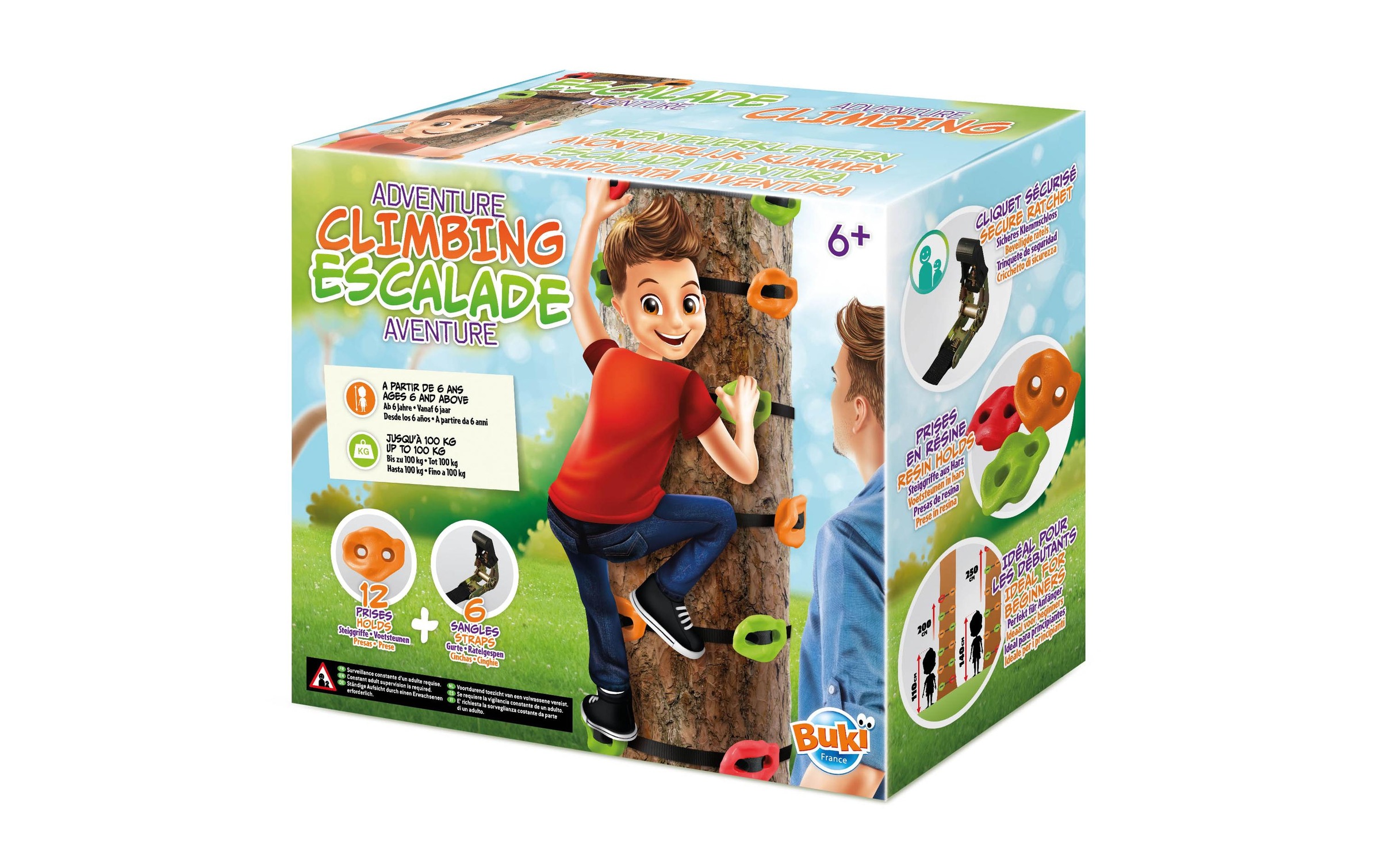 Buki Spielzeug-Gartenset »Kletterabenteuer«