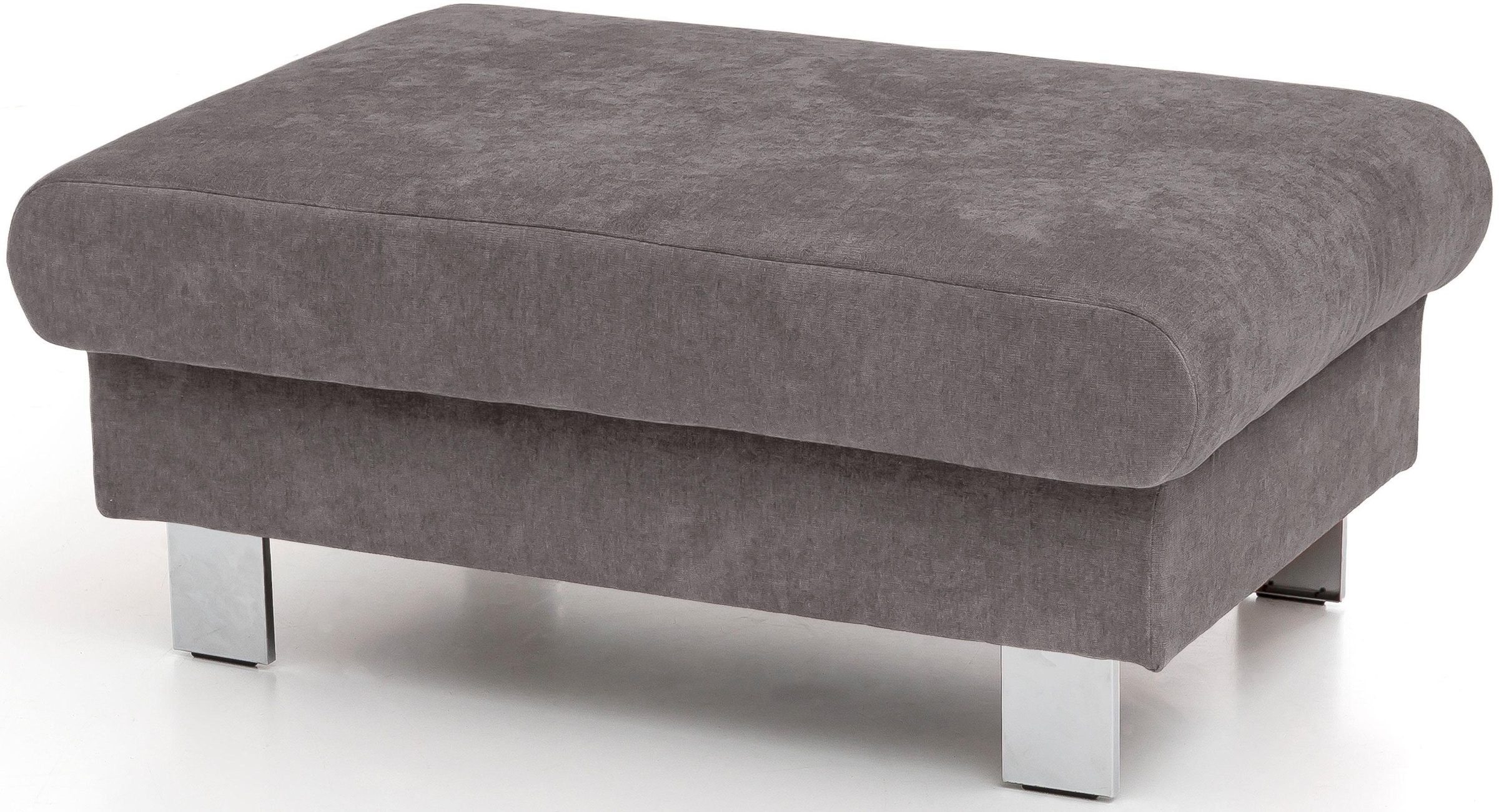 COTTA Polstergarnitur »Komaris U-Form«, (Set), Set bestehend aus: Wohnlandschaft mit Kopfteilverstellung & Hocker