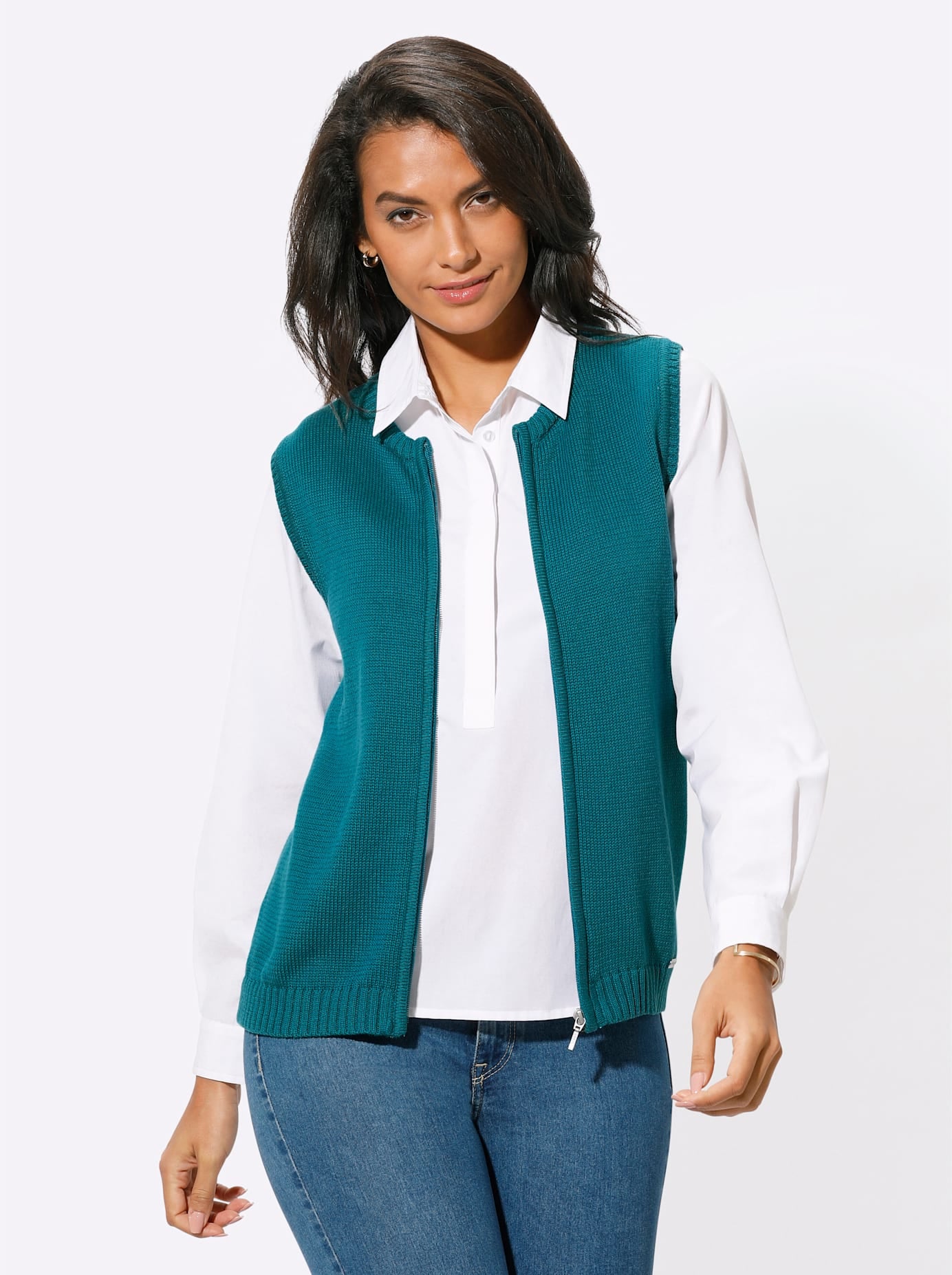 Casual Looks Strickweste