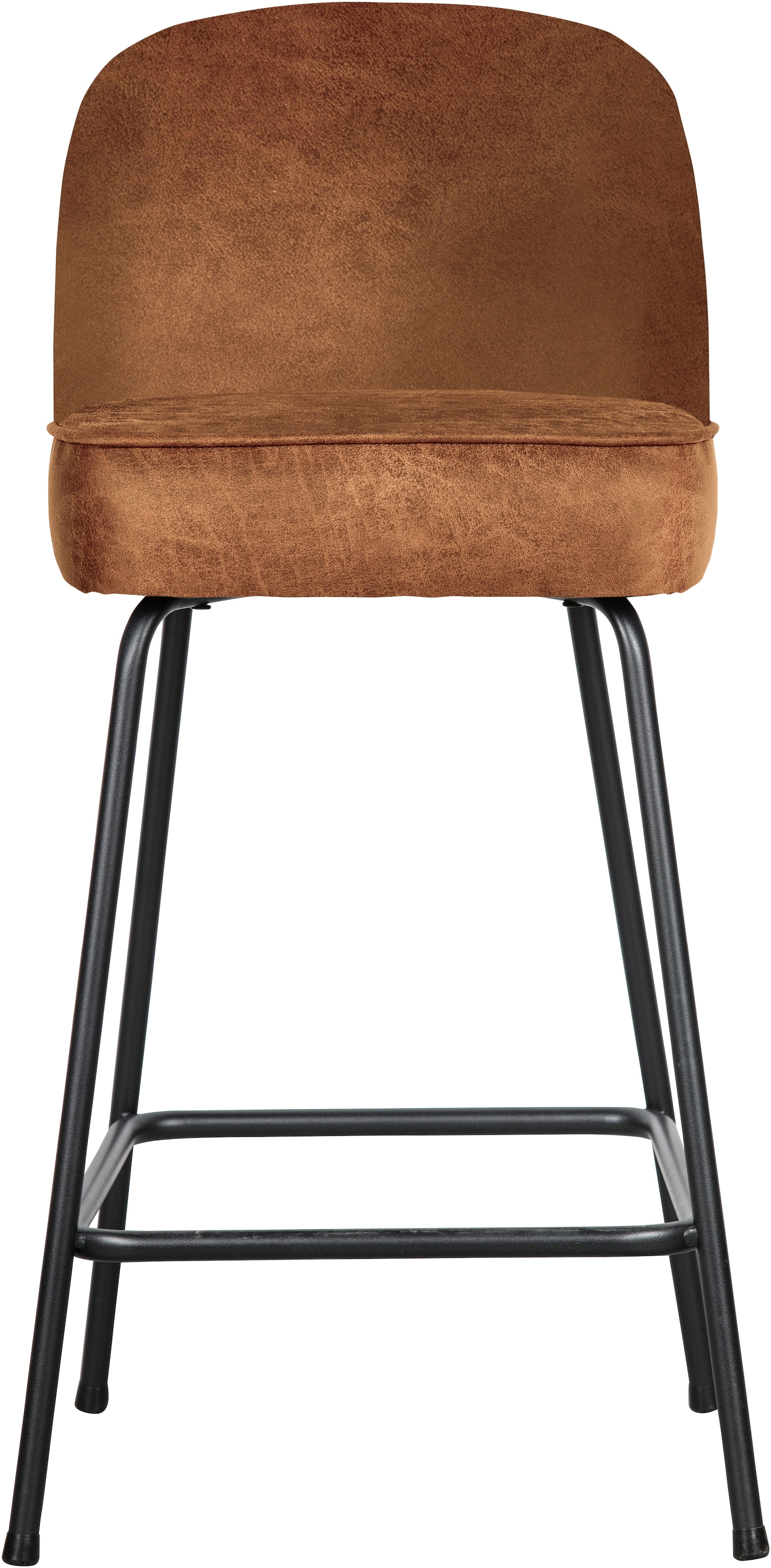 Image of WOOOD Esszimmerstuhl "Vogue Bezug mit Fussstütze und Metallgestell, H 89 x B 50 x T 55 cm" () 1 Stk.Recycling-Lederfaser-Verbundstoff, Tragkraft 100 kg, pfleigleicht