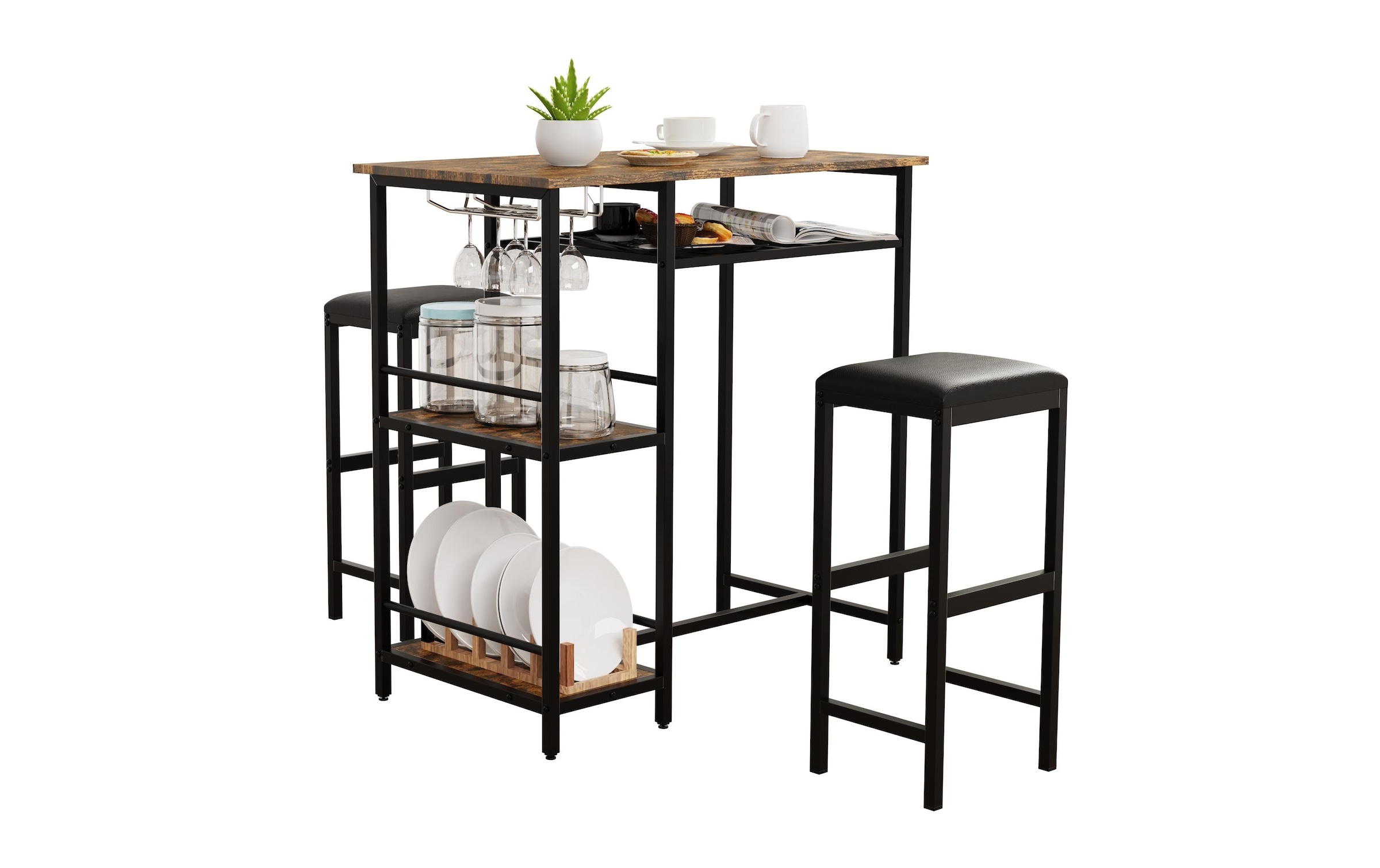 VCM Bartisch »Kolari 90 x 93 cm«