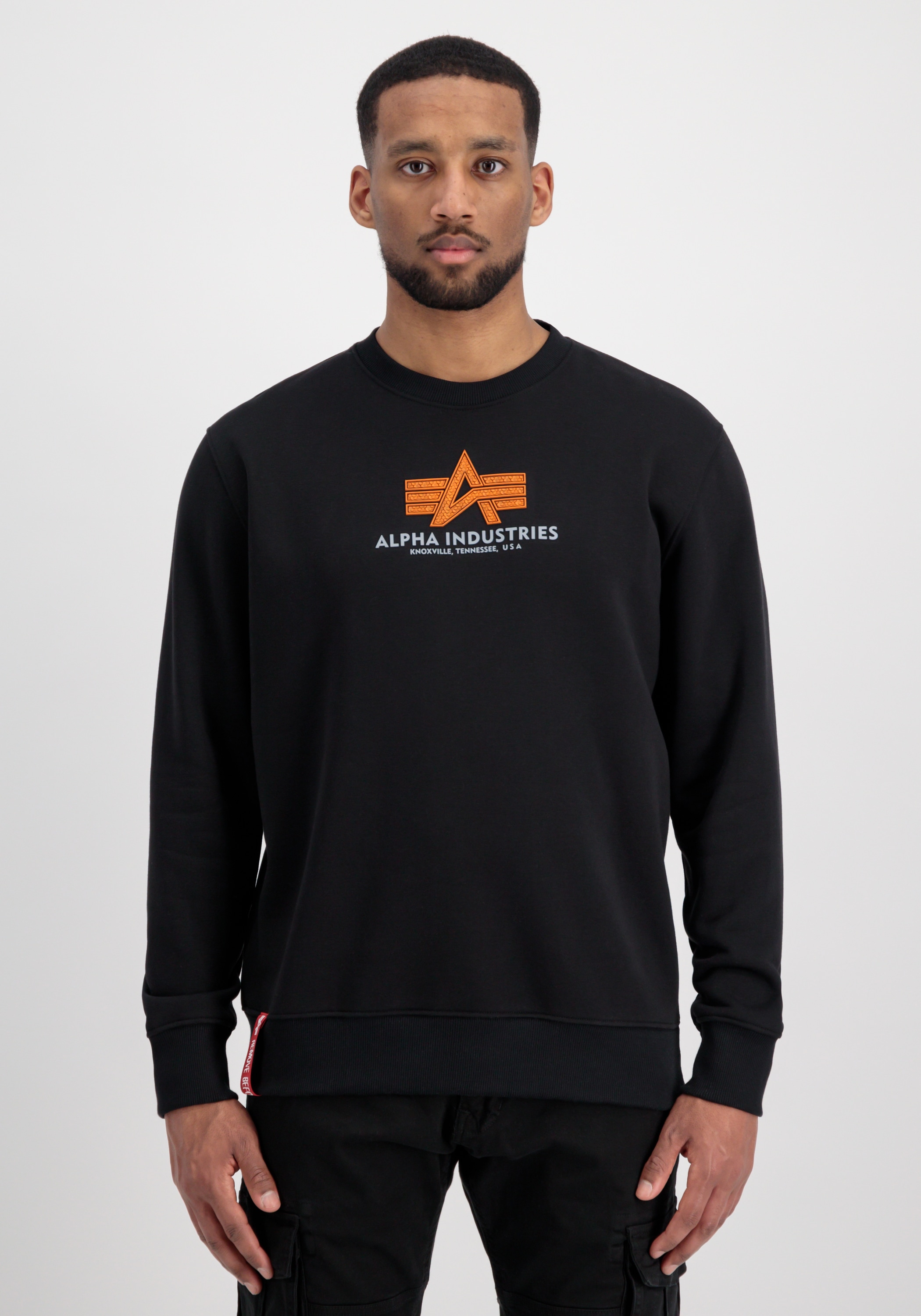 ♕ Alpha Industries Sweater Sweatshirts Rubber« auf »Alpha Sweater versandkostenfrei Basic - Industries Men