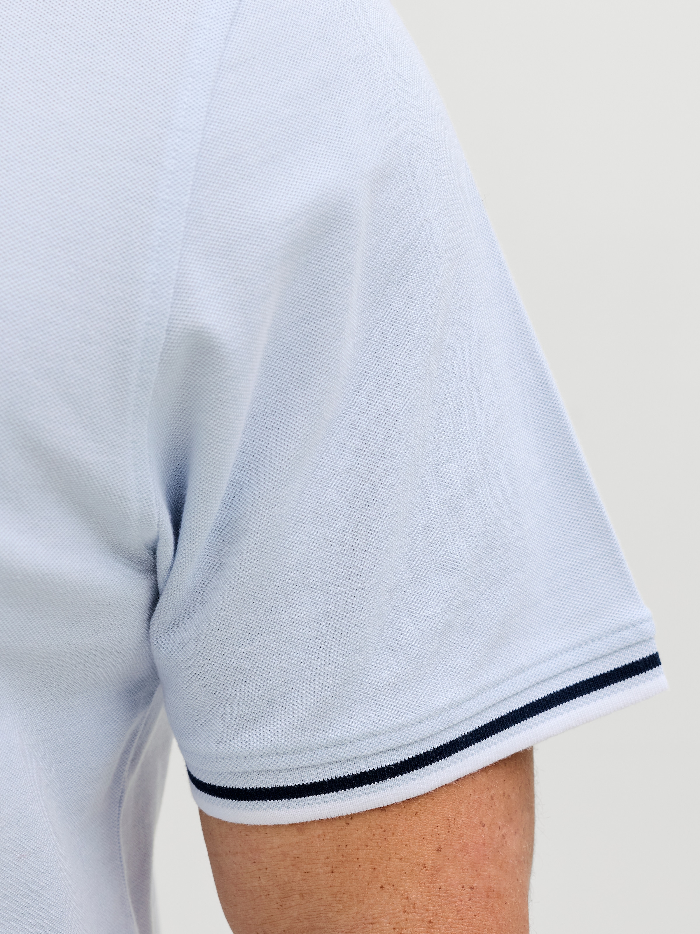 Jack & Jones PlusSize Polo »JJEPAULOS POLO SS NOOS PLS« Baumwolle, regular fit