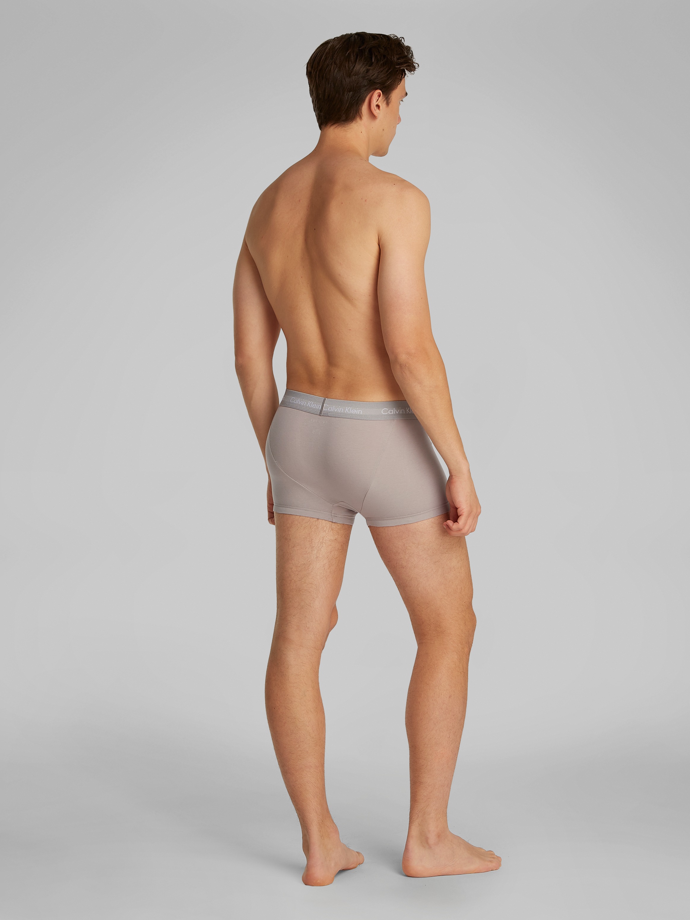 Calvin Klein Underwear Tronc »LOW RISE TRUNK 3PK« Packung, 3er-Pack, 3 cuis mit Logoschriftzügen