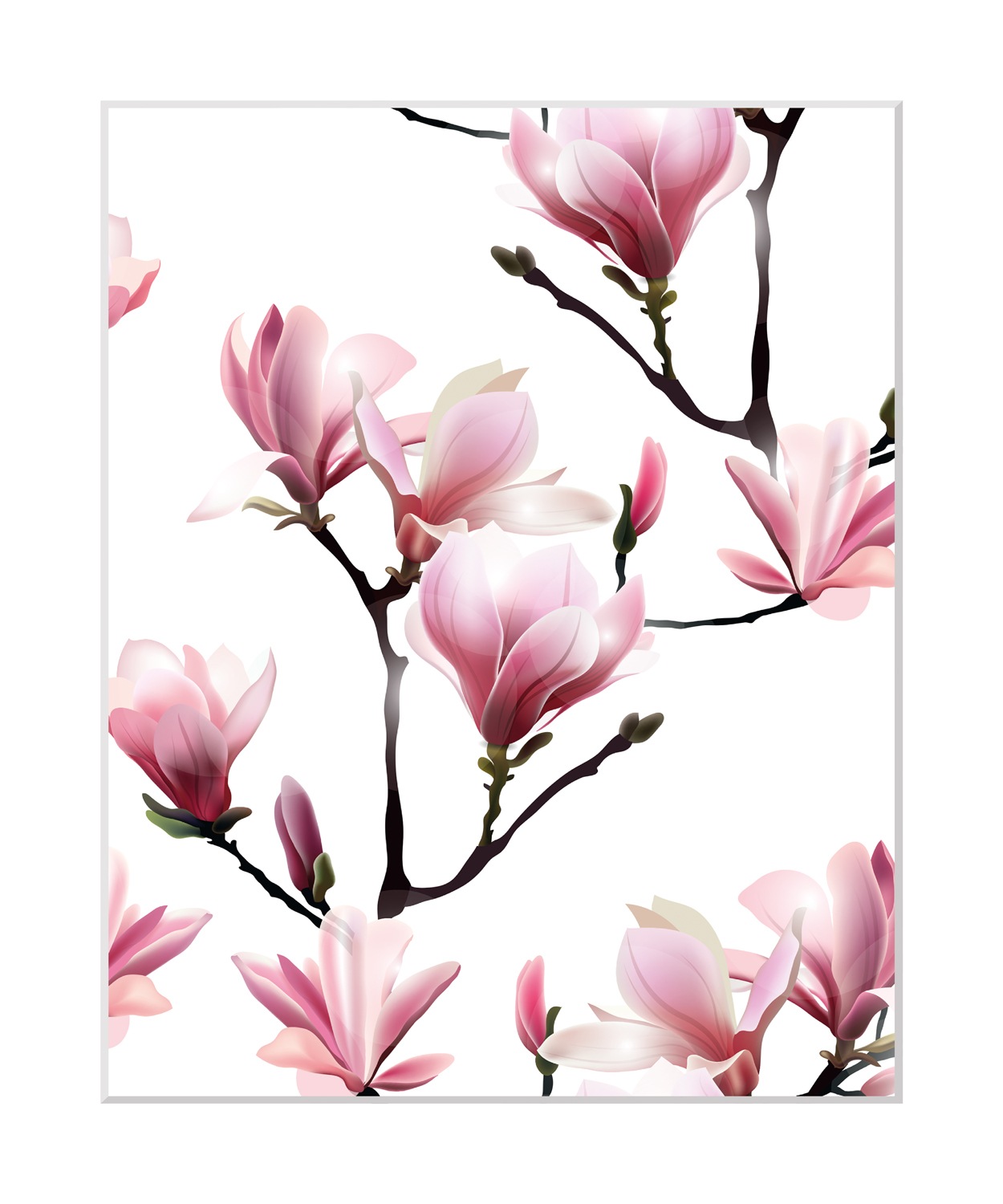 Image of queence Bild "Estelle" Blumen Foto Kunst Pflanzen Pflanzenbilder gerahmt, Blumen