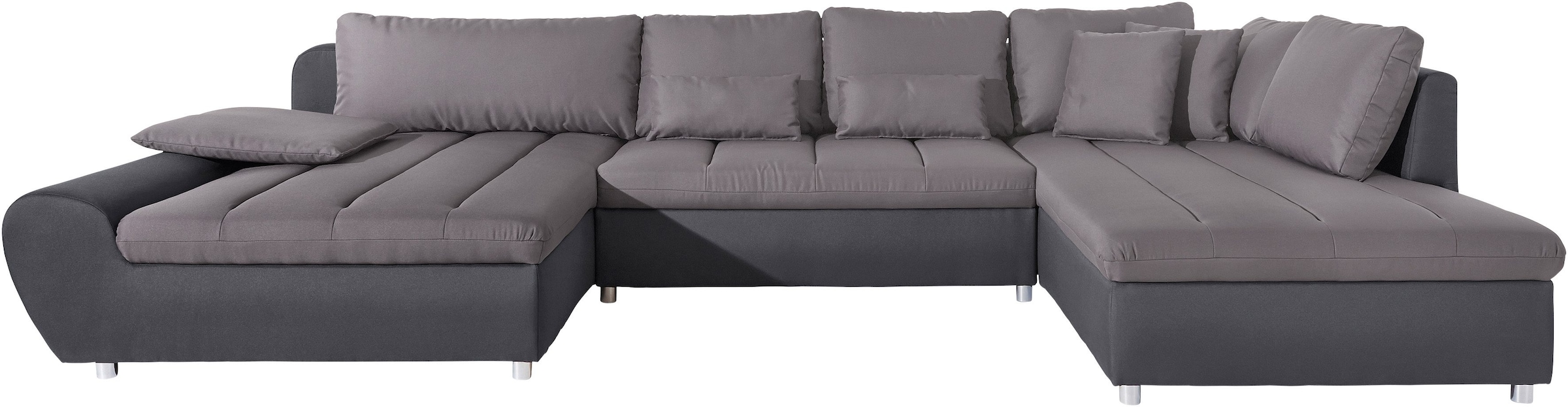 sit&more Wohnlandschaft »Bandos U-Form«, in 2 unterschiedlichen Grössen, wahlweise mit Bettfunktion + Bettkasten