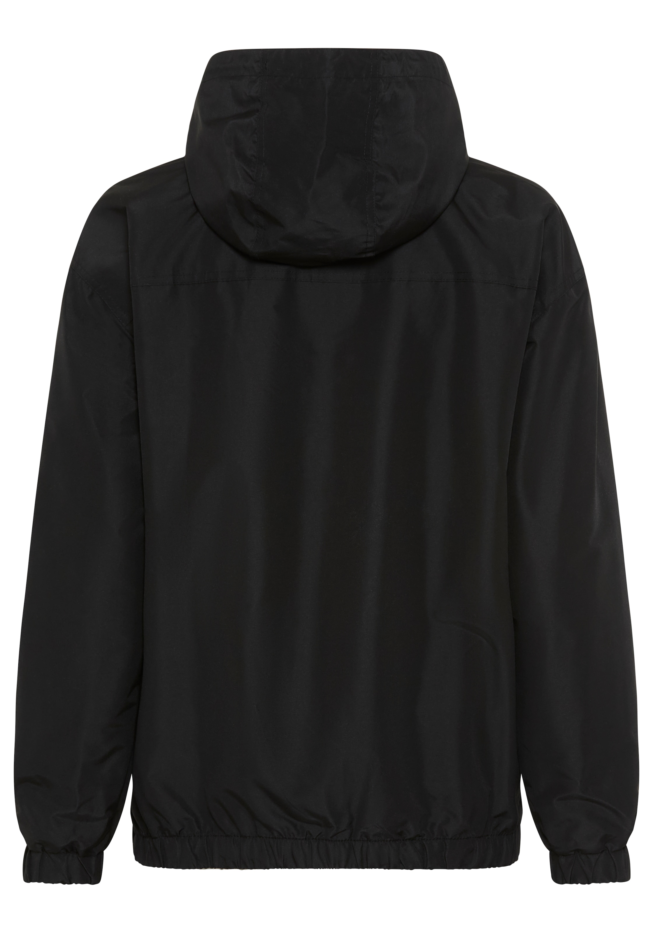 Ellesse Windbreaker »MONTEZ OH JACKET« mit Kapuze mit Kapuze und kurzem Reissverschluss zum Überziehen, Logo-Badges