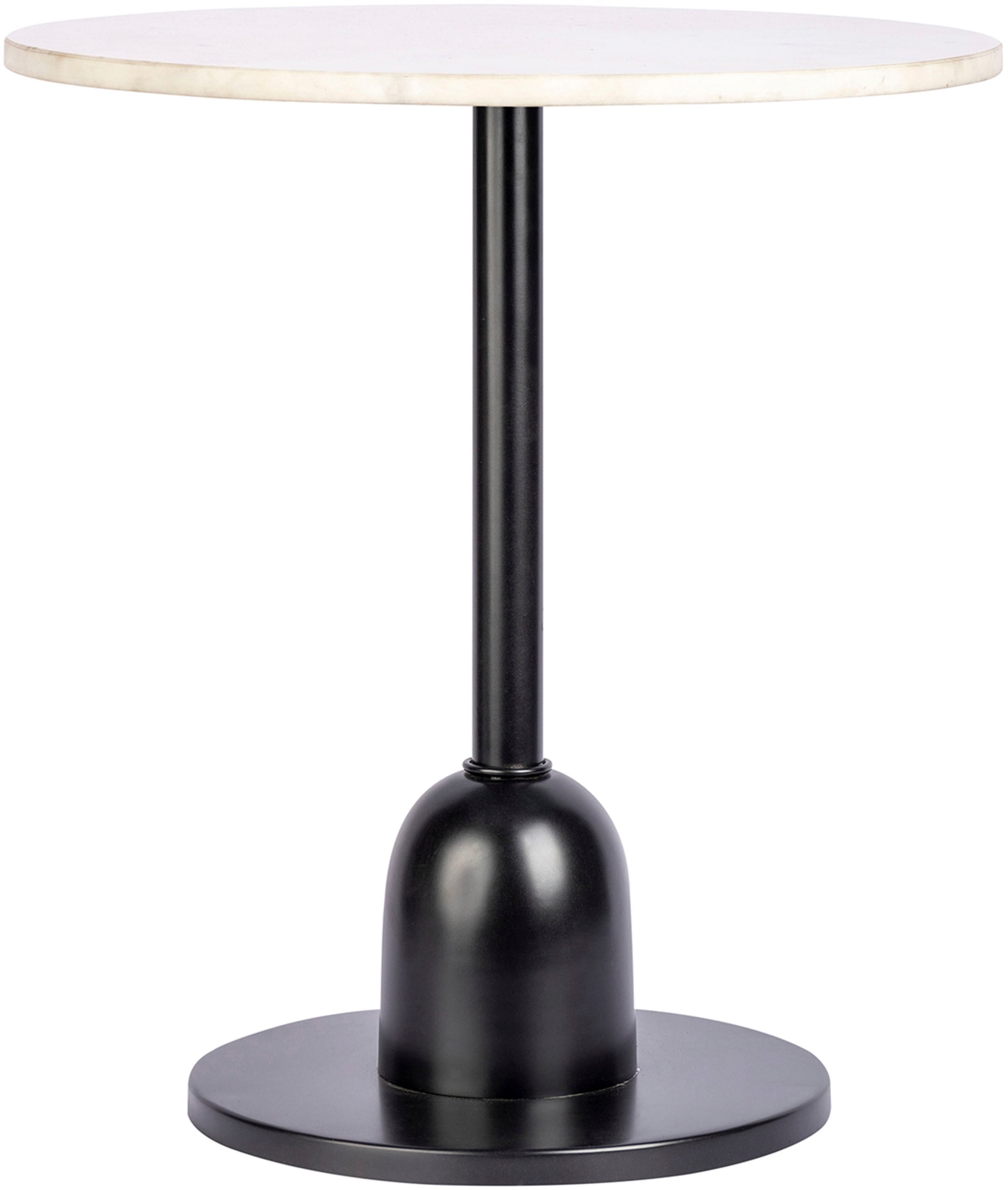 Image of Kayoom Beistelltisch "Gordon 125, einzigartiges Design durch Herstellung in Handarbeit" 1 Stk. tlg. Industrial Style, Tischplatte aus Marmor, runde Form