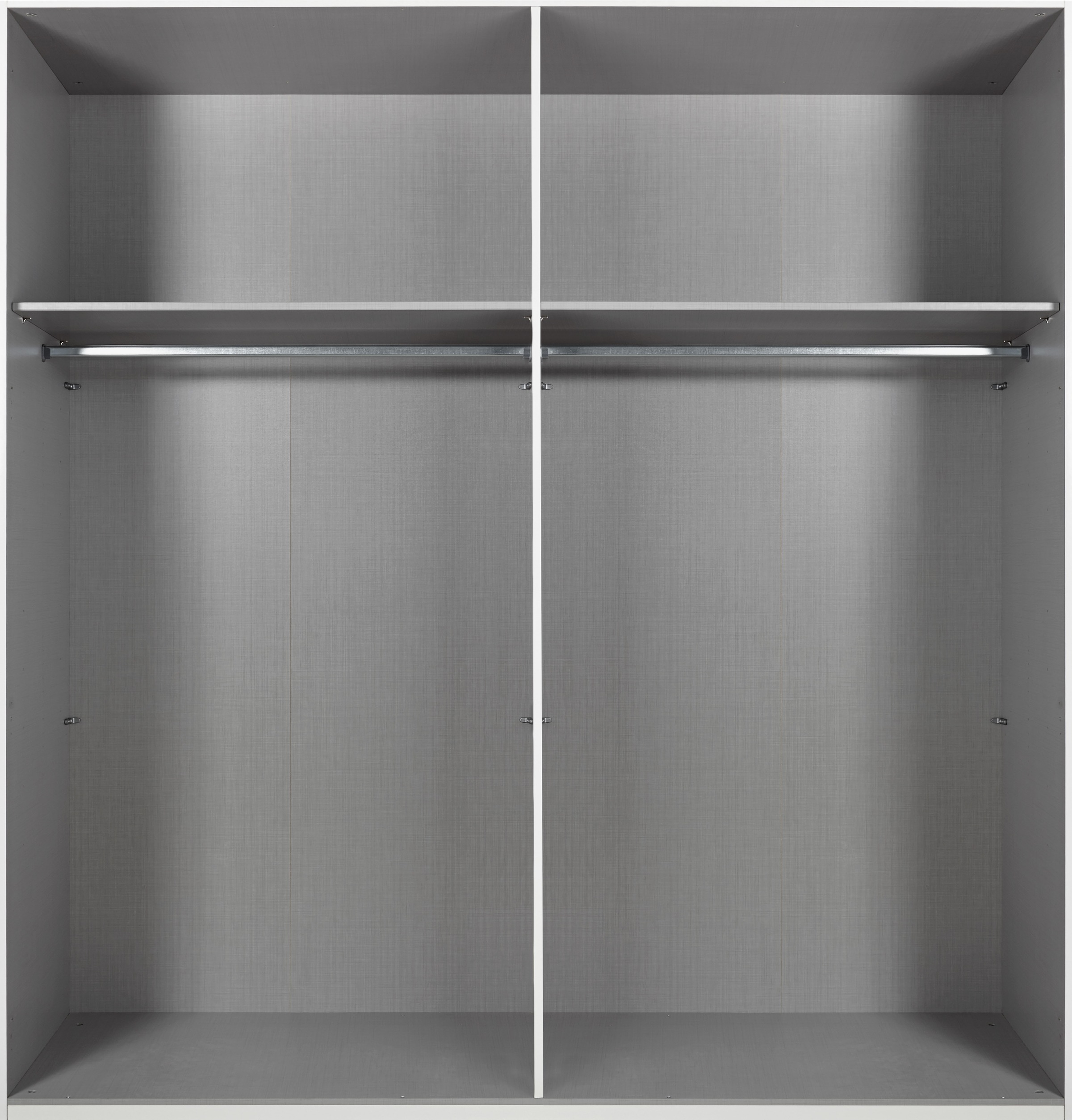 Wimex Armoires à vêtements »Tilburg, Metallgriffe, Made in Germany« Breite 270cm wahlweise mit 2 oder 3 Türen,  mit Schwebetüren, jeweils 1 Glaselement, 180, 225 oder 270cm breit