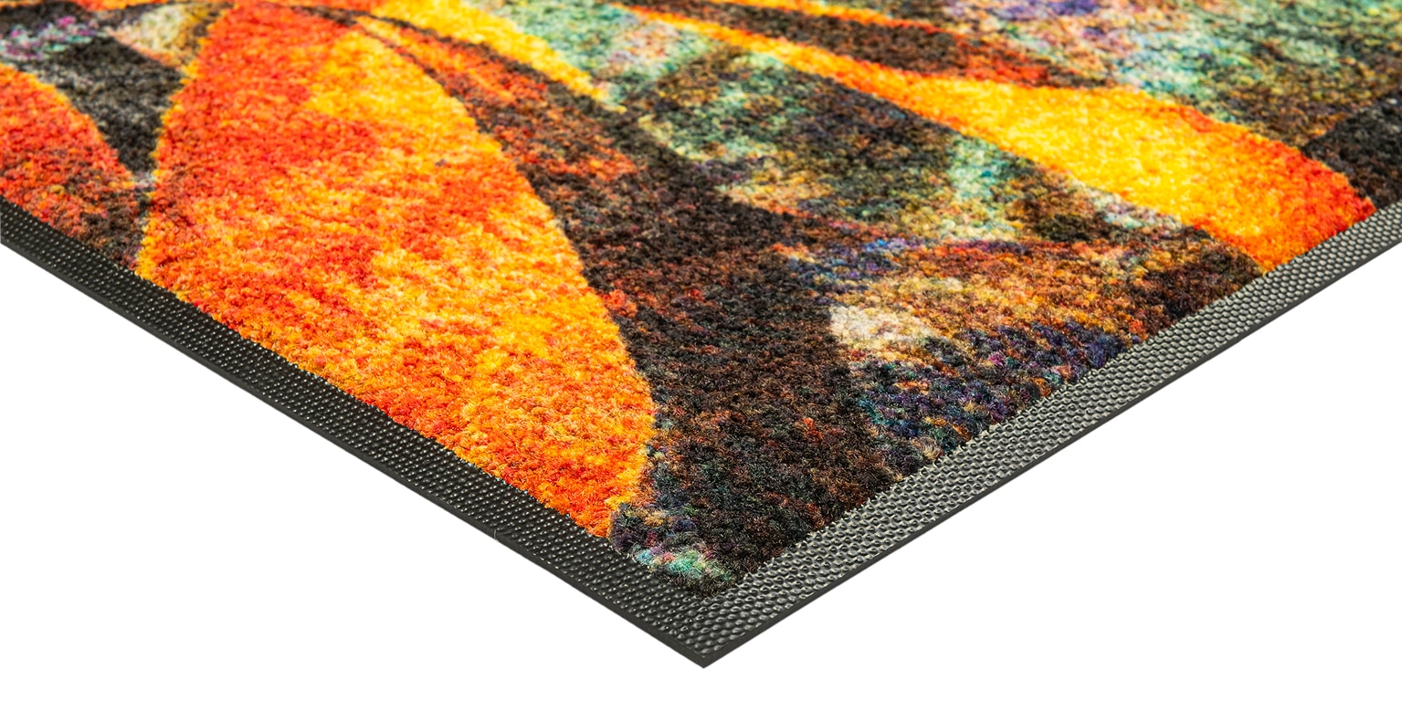 wash+dry by Kleen-Tex Tapis de sol »Jungle Dance« Rectangulaire 7 mm Höhe