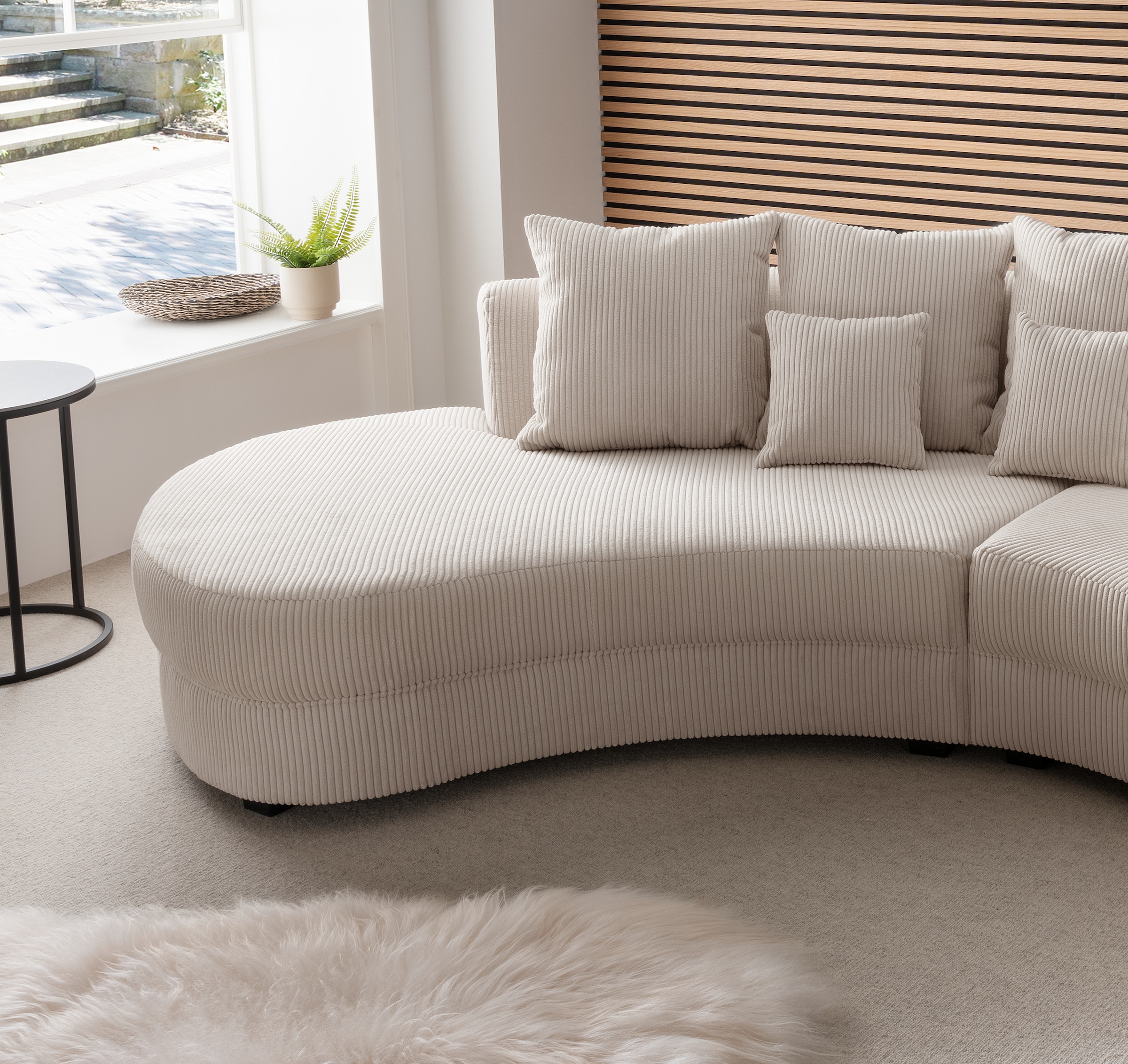 INOSIGN Ecksofa »Limoncello organische Formensprache, L-Form«, ergonomische Form