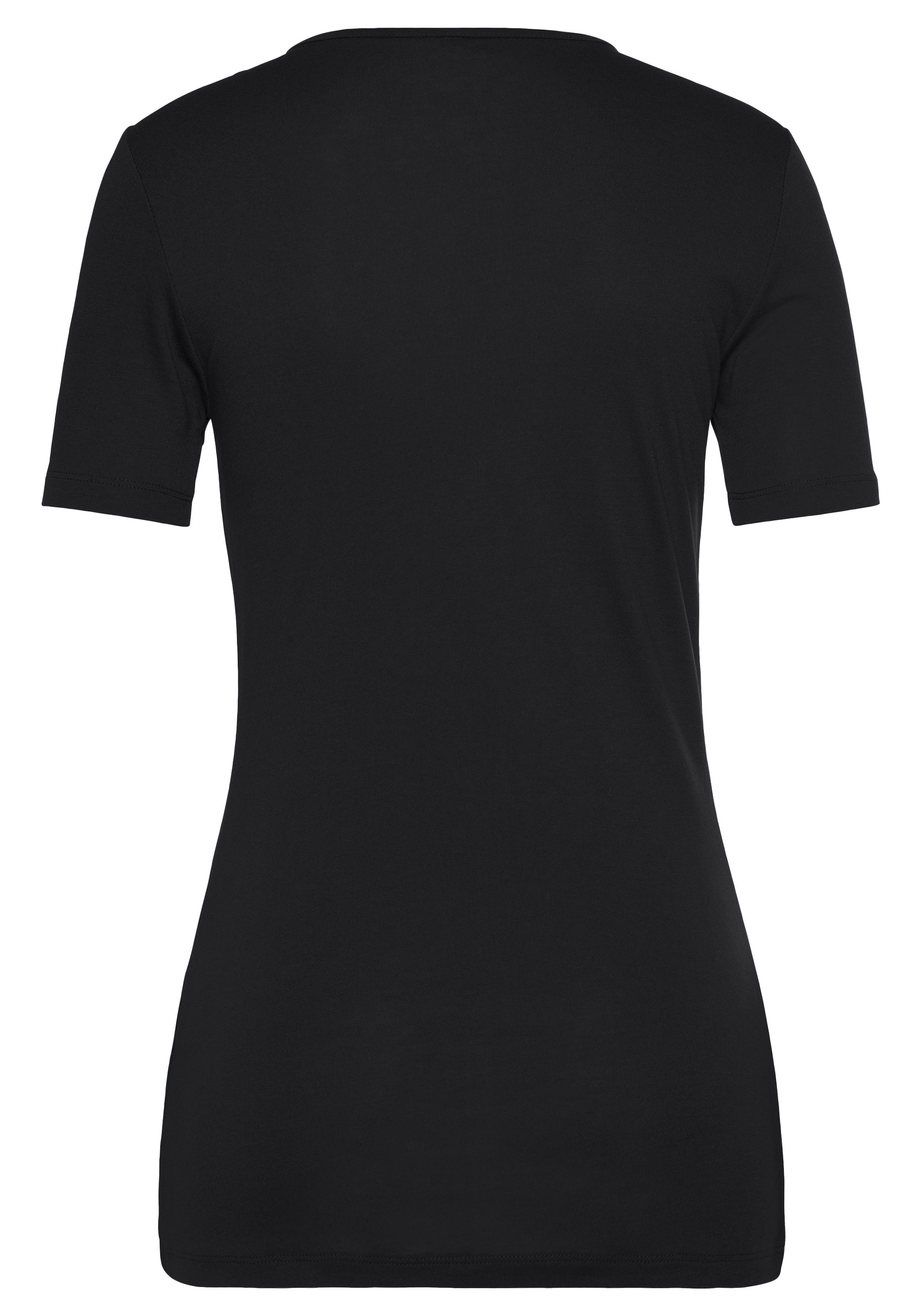 Vivance 2-in-1-Shirt, mit Ringdetail vorne, T-Shirt, Kurzarmshirt, lockere Passform