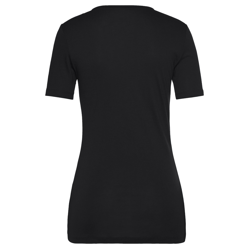 Vivance 2-in-1-Shirt, mit Ringdetail vorne, T-Shirt, Kurzarmshirt, lockere Passform