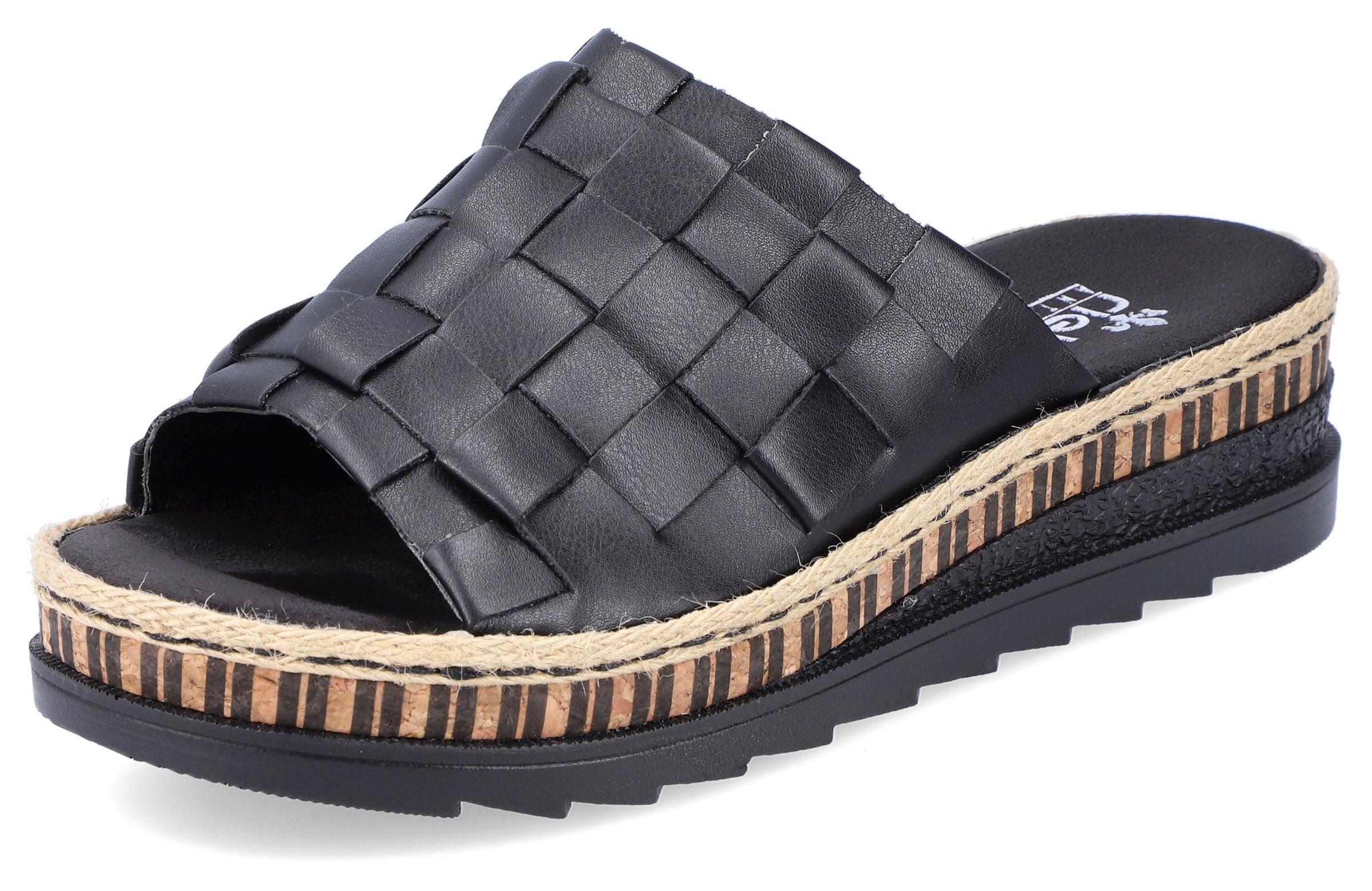 Image of Rieker Pantolette, in angesagter Flechtoptik bei Ackermann Versand Schweiz