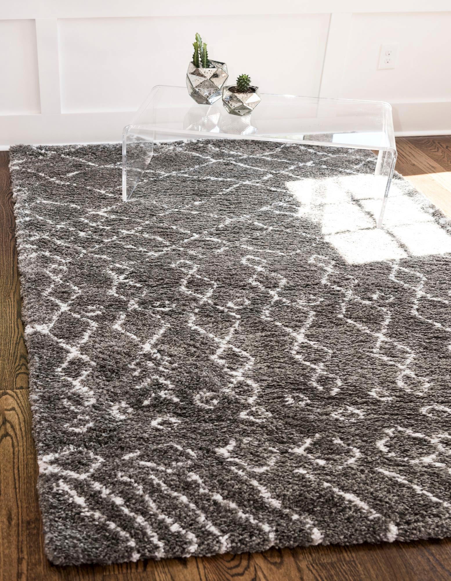 Image of Myflair Möbel & Accessoires Hochflor-Teppich "Temara Shag, LAGERRÄUMUNG" rechteckig 51 mm Höhe gewebt, Scandi Design, ideal im Wohnzimmer & Schlafzimmer