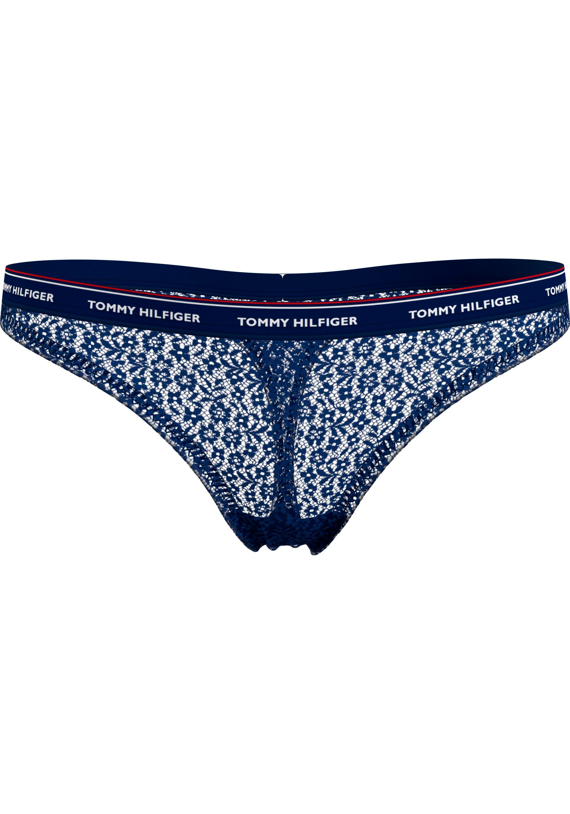 ♕ Tommy Hilfiger Underwear Slip »3 PACK THONG LACE (EXT SIZES)«, (Packung,  3er-Pack), mit Tommy Hilfiger Logobund versandkostenfrei kaufen