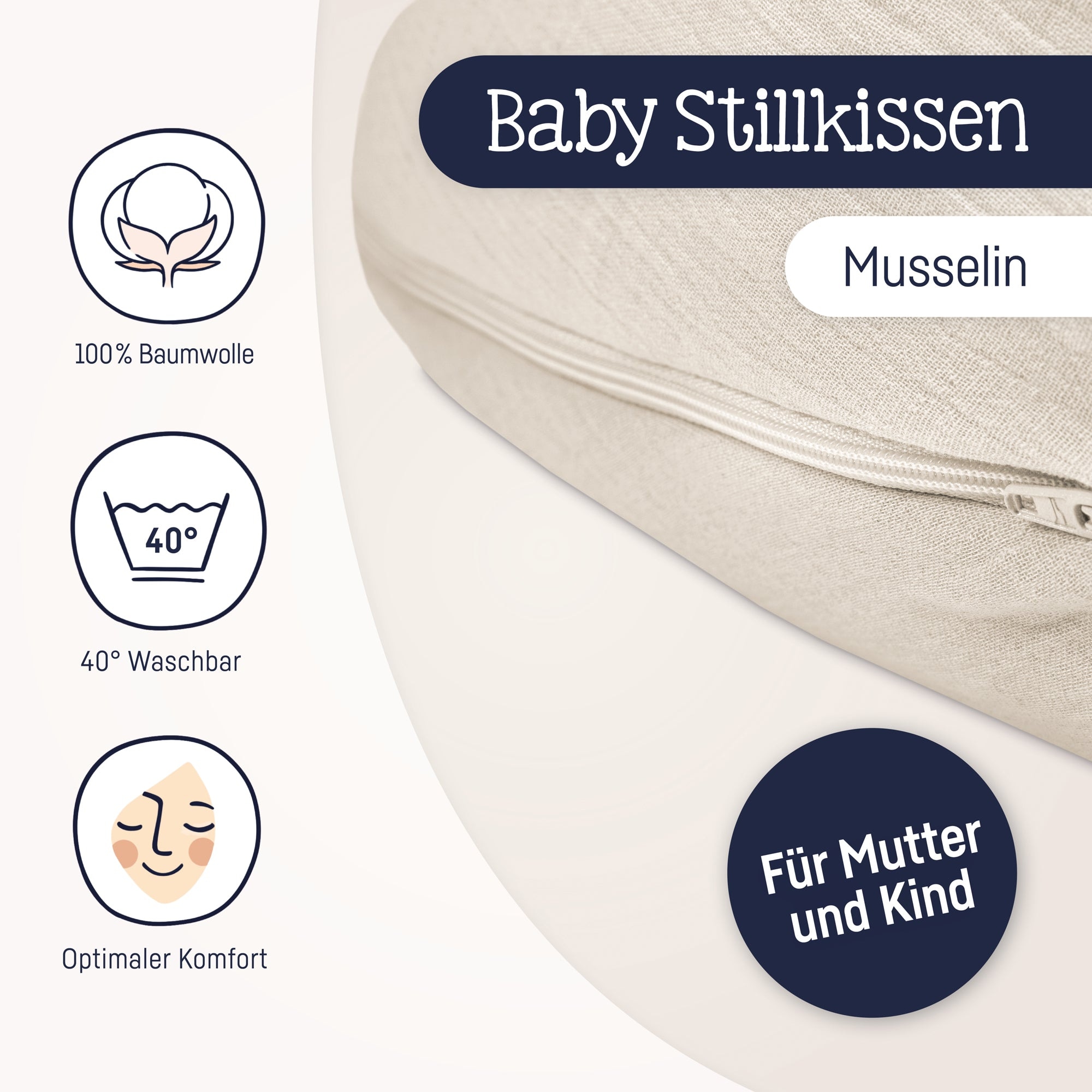 Julius Zöllner Stillkissen »sand«