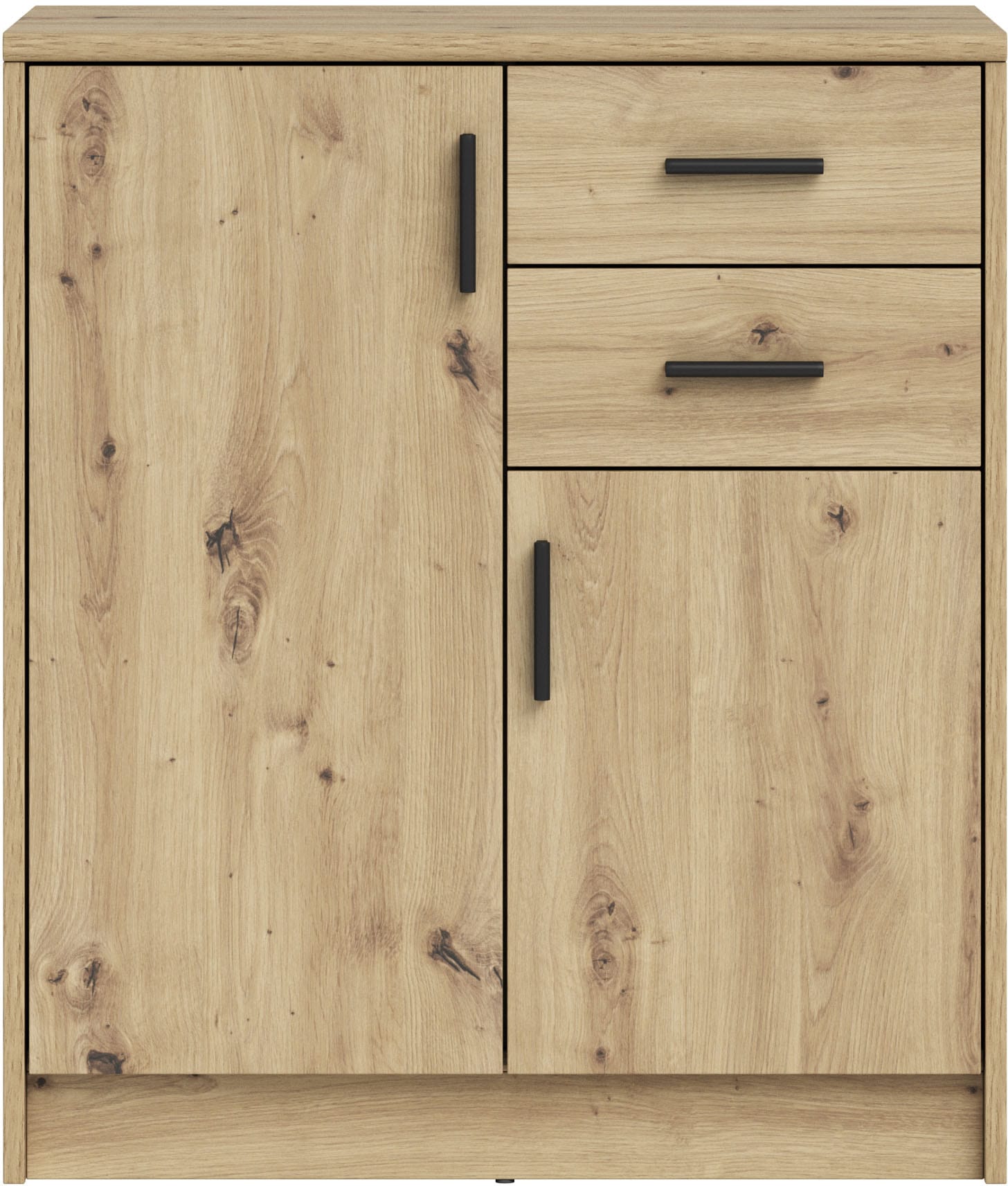 HBZ Sideboard »Nelly Kommode, BxHxT 74x86x50cm« 1 Stk. tlg. Breite 74cm, Einlegeböden verstellbar, foliert