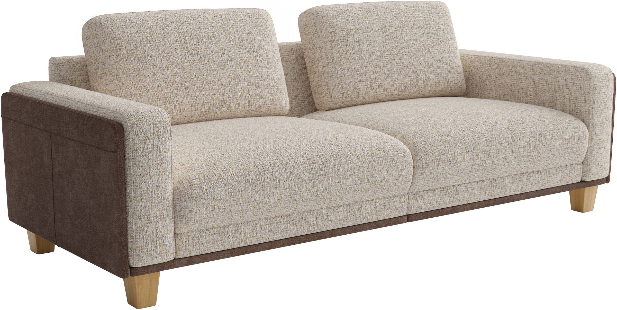 sit&more Big-Sofa »Concept« Modernes Sofa in drei Fussfarben zur Auswahl