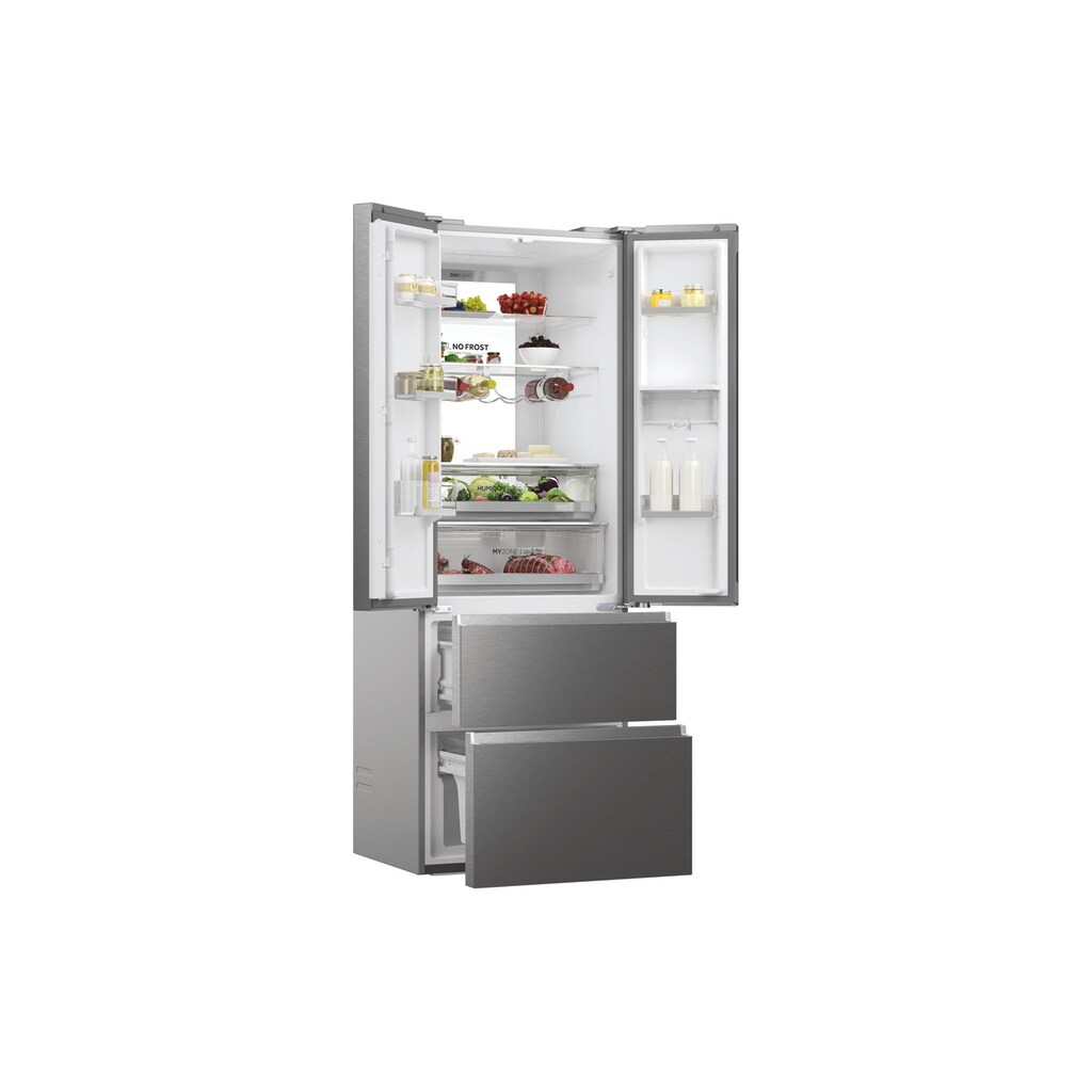 Haier Side-by-Side »Foodcenter HFW7720EWMP«, HFW7720EWMP, 200,6 cm hoch, 70 cm breit