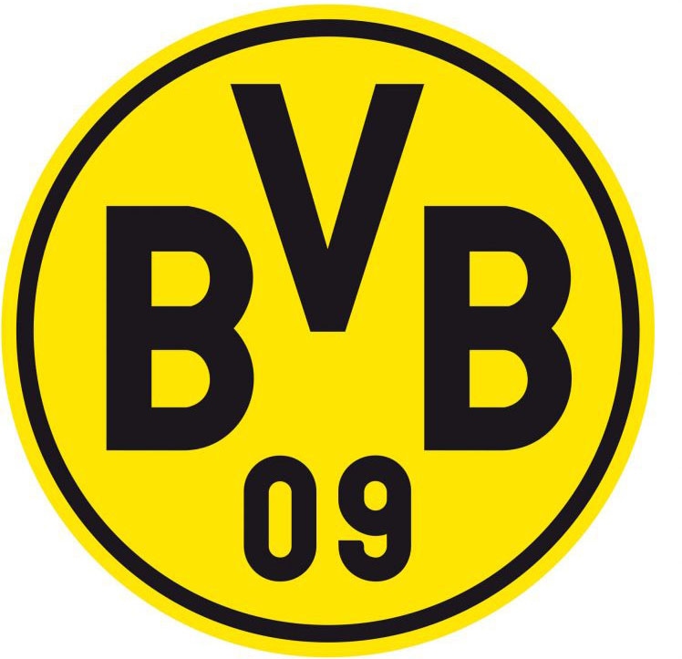 Wandtattoo »Fussball Borussia Dortmund Logo«, (1 St.), selbstklebend, entfernbar