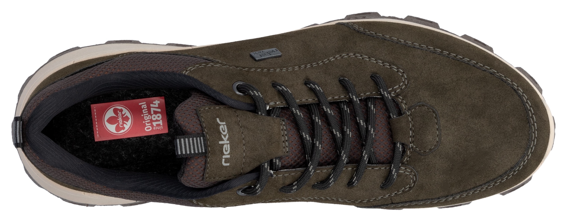 Rieker Sneaker, Outdoorschuh, Halbschuh, Schnürschuh mit TEX-Membran