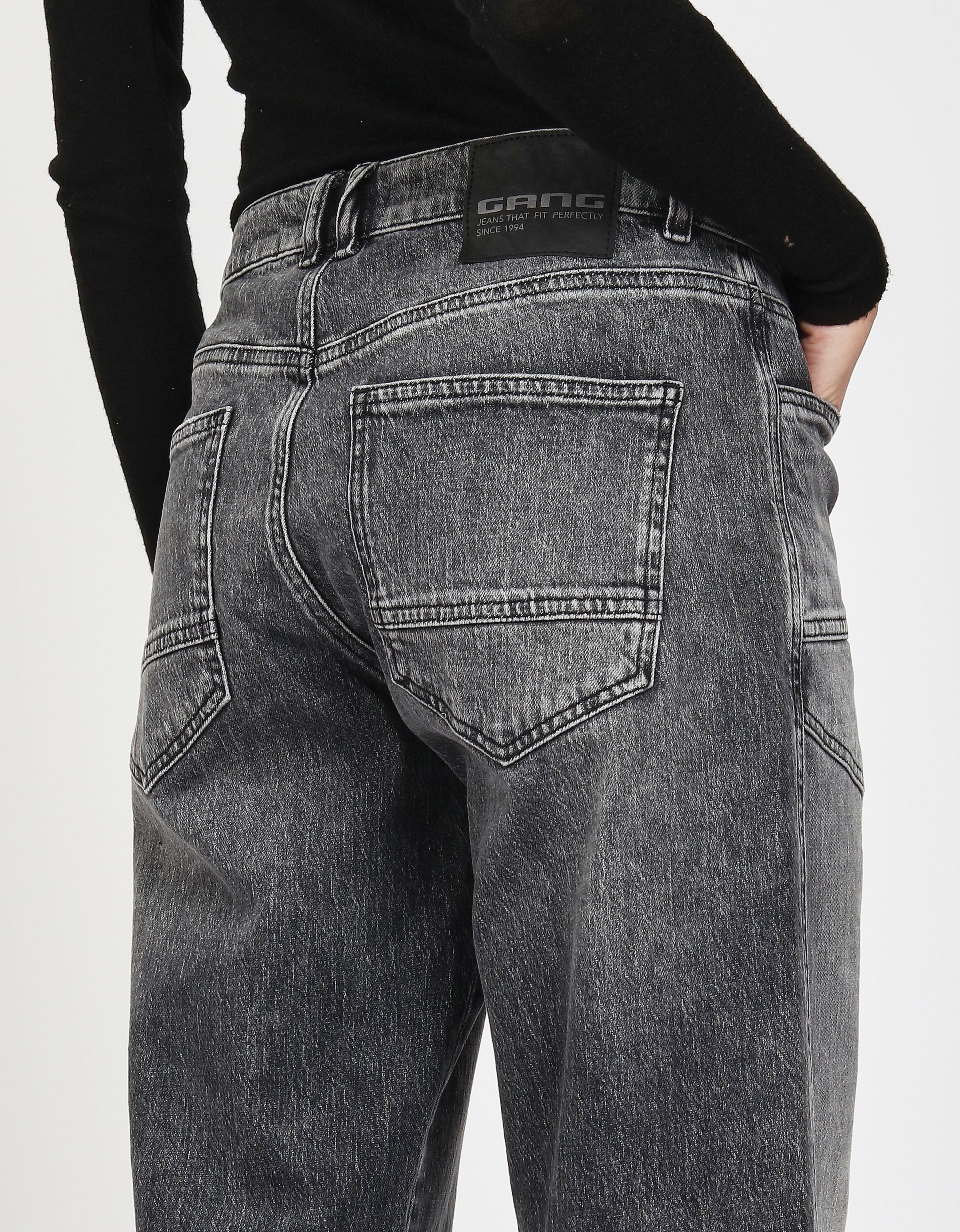 GANG Loose-fit-Jeans »94ROBERTA«, mit übergrossen aufgesetzten Taschen