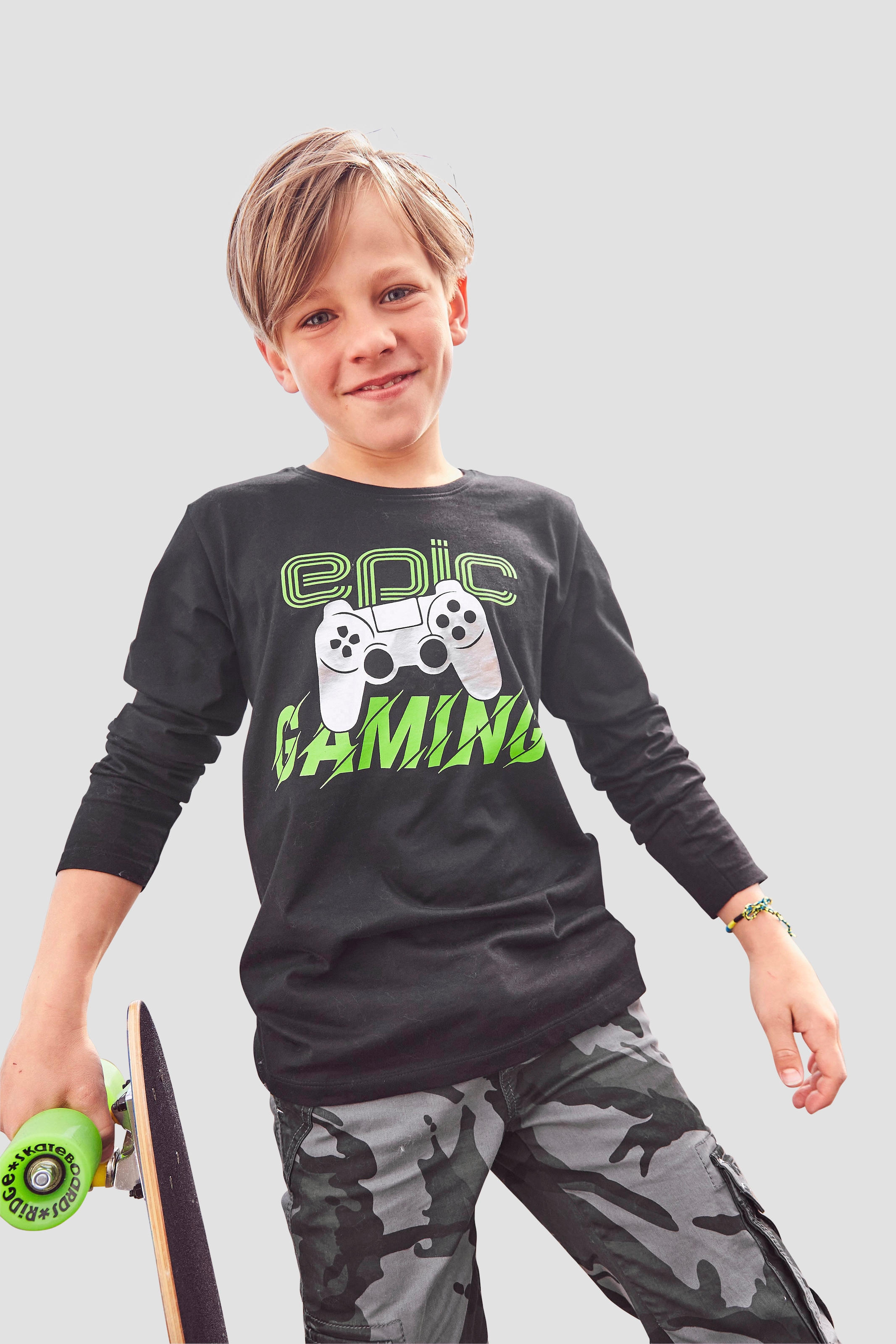 KIDSWORLD Langarmshirt »EPIC GAMING«