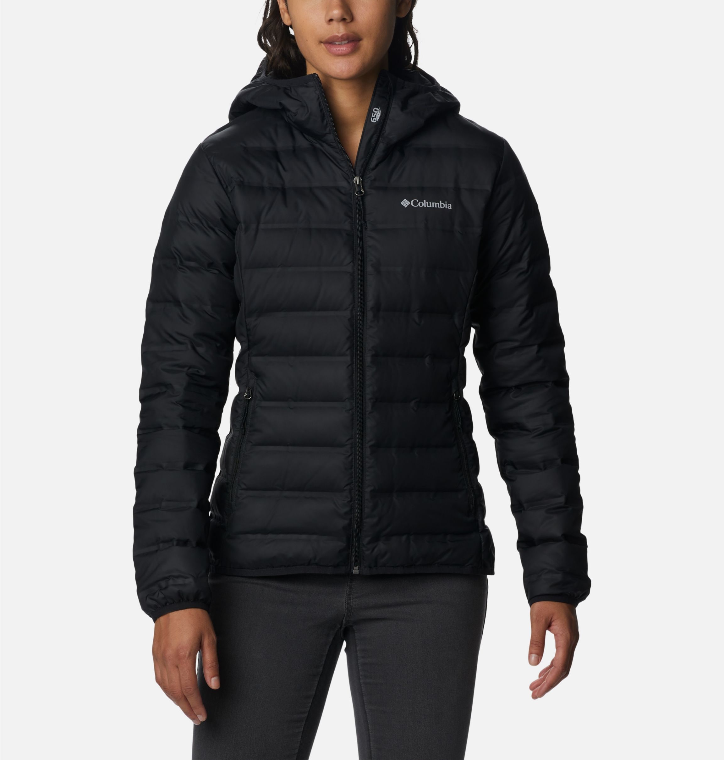 Image of Columbia Daunenjacke "Lake 22 II Down Hooded Jacket" Übergangsjacke die Wasserabweisend ist