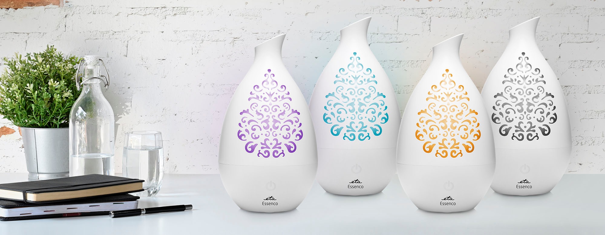 eta Diffuser »ESSENCO Aroma Diffuser«, 0,2 l Wassertank, Ultraschall-Technologie