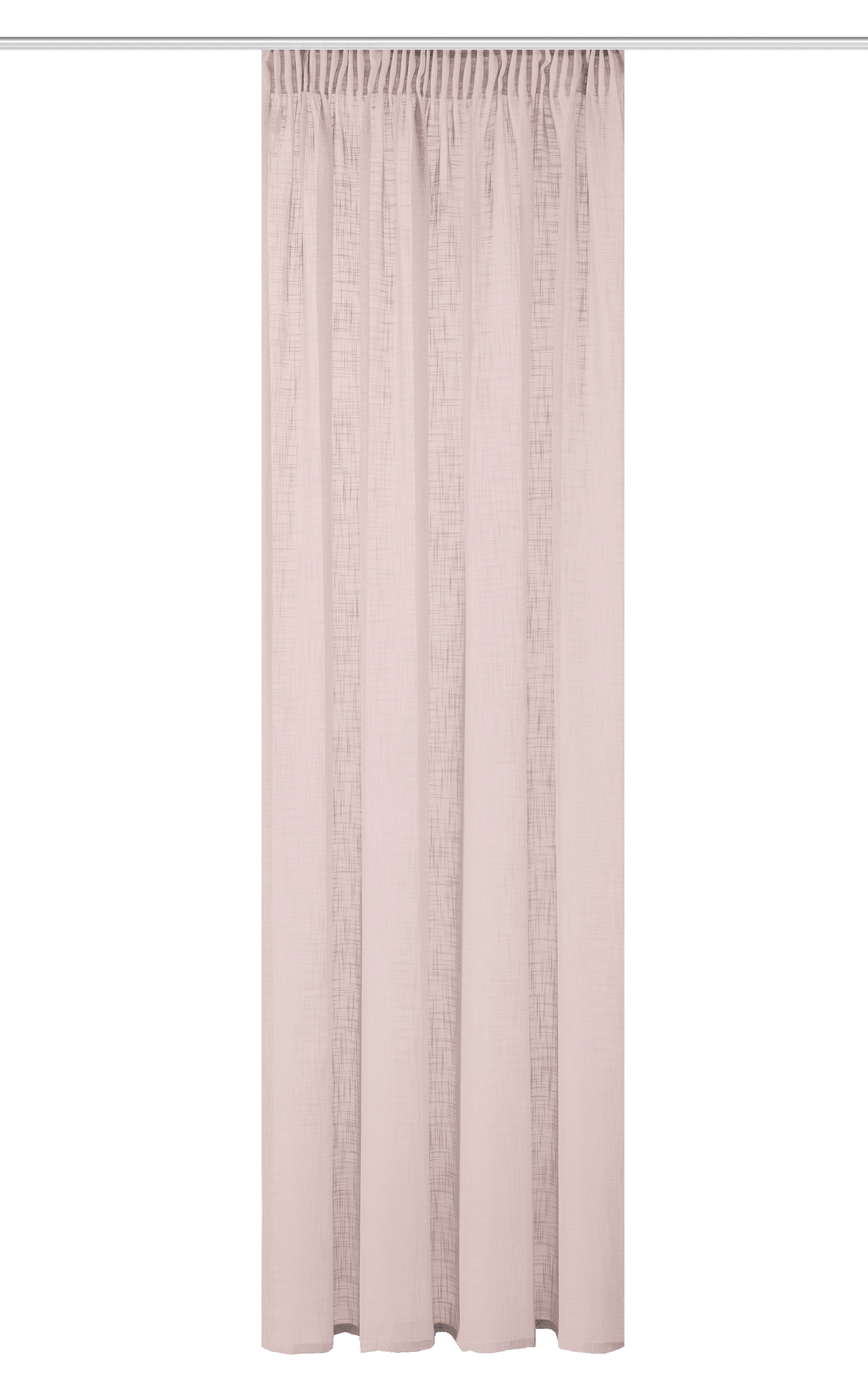 Home Basics Rideau »SOFTY« Bande multifonctionnelle 1 cuis tlg. Kombibandschal Leinenstruktur SOFT