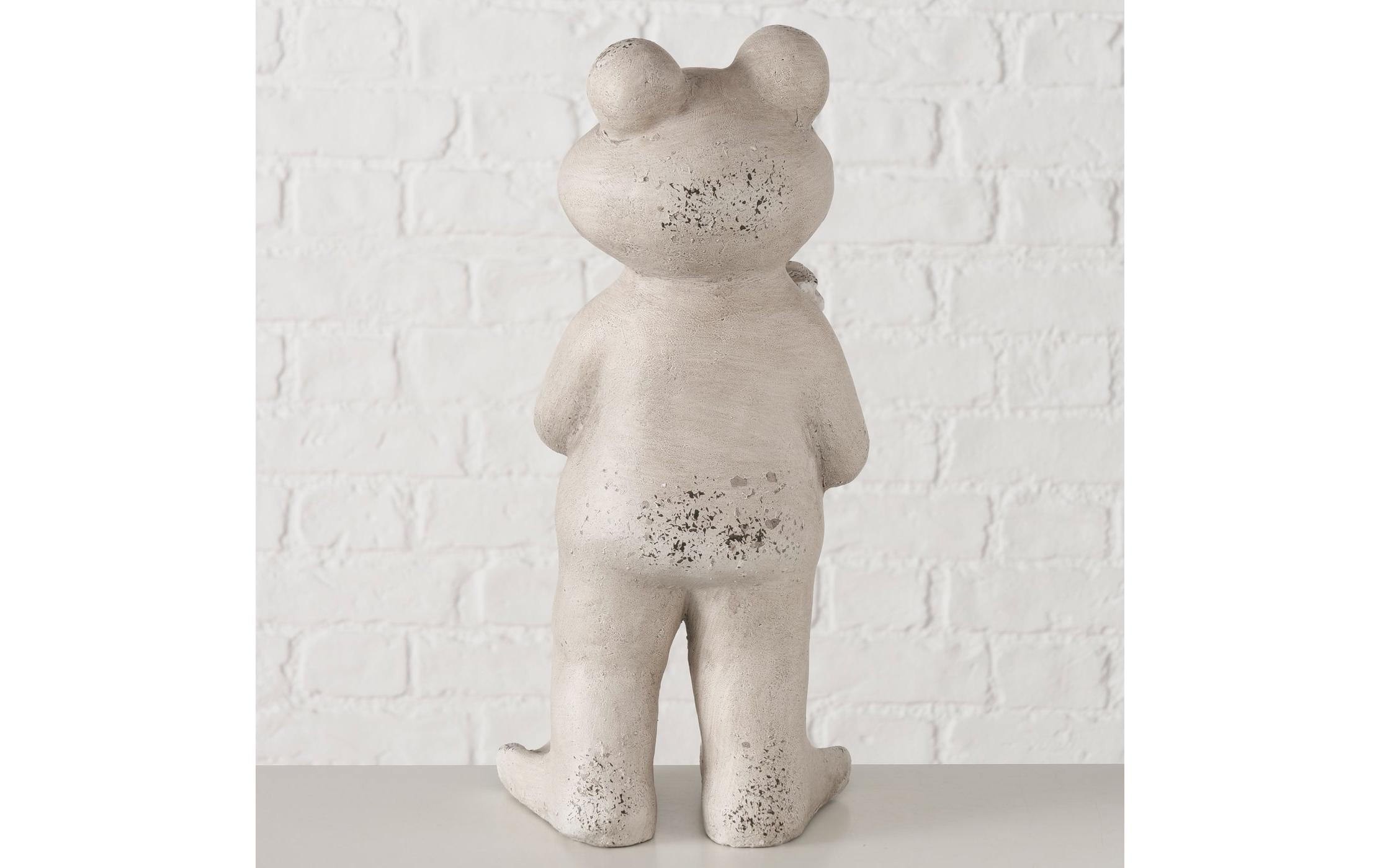 BOLTZE Figurine d'animal »Malek 40.5 cm« Froschfigur