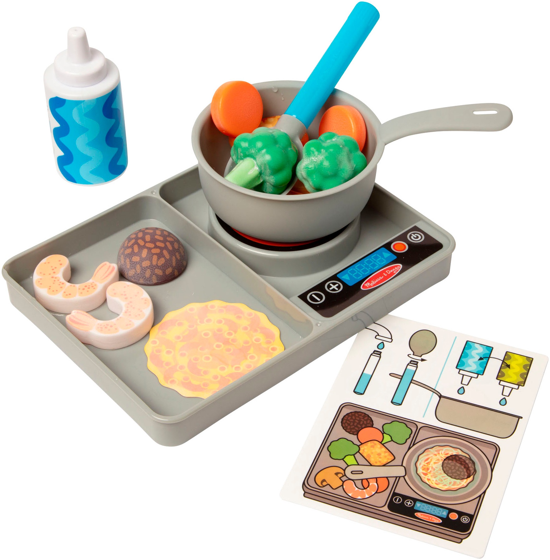 Image of Spin Master Kinder-Küchenset "Melissa & Doug Water WOW" mit Farbwechseleffekt