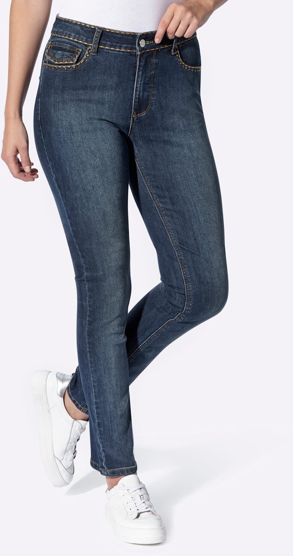Image of heine 5-Pocket-Jeans 1