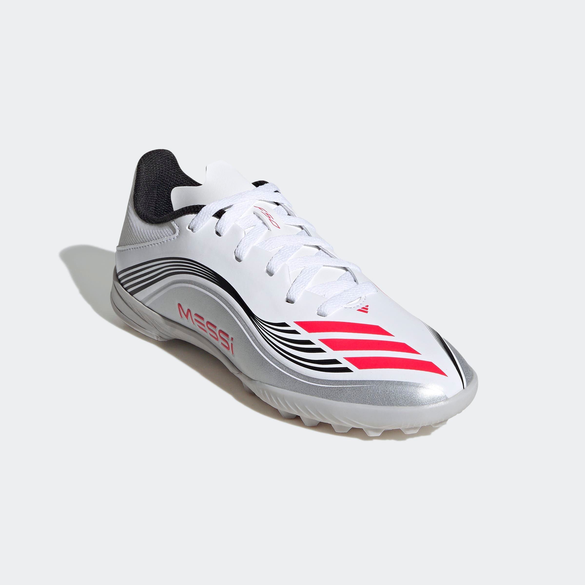 Image of adidas Performance Fussballschuh "F50 MESSI LEAGUE KIDS TF" für harte Untergründe Asche und Kunstrasen, für Kinder & Jugendliche