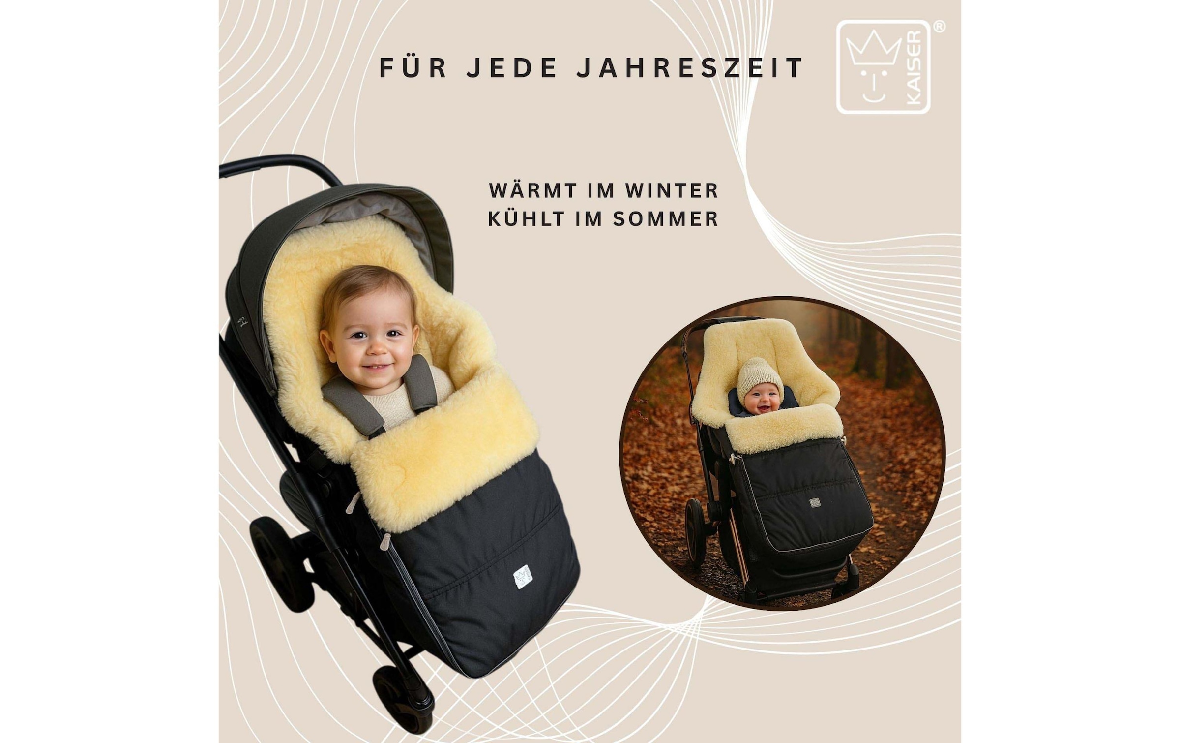 Kaiser Chancelière »Dublas 2.0 aus Lammfell«