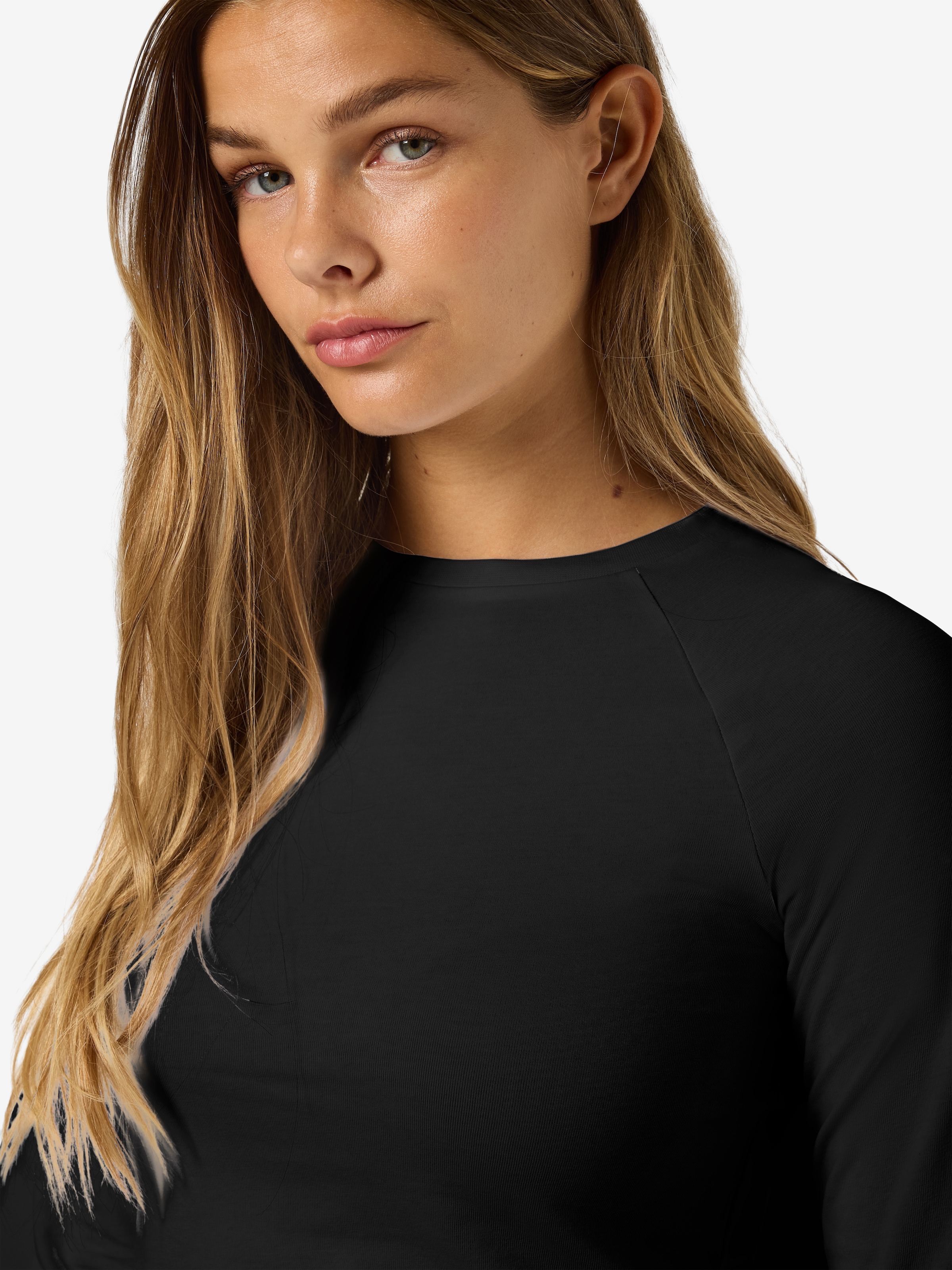 Noisy may Langarmshirt »NMKATINKA L/S RAGLAN TOP FWD JRS NOOS«