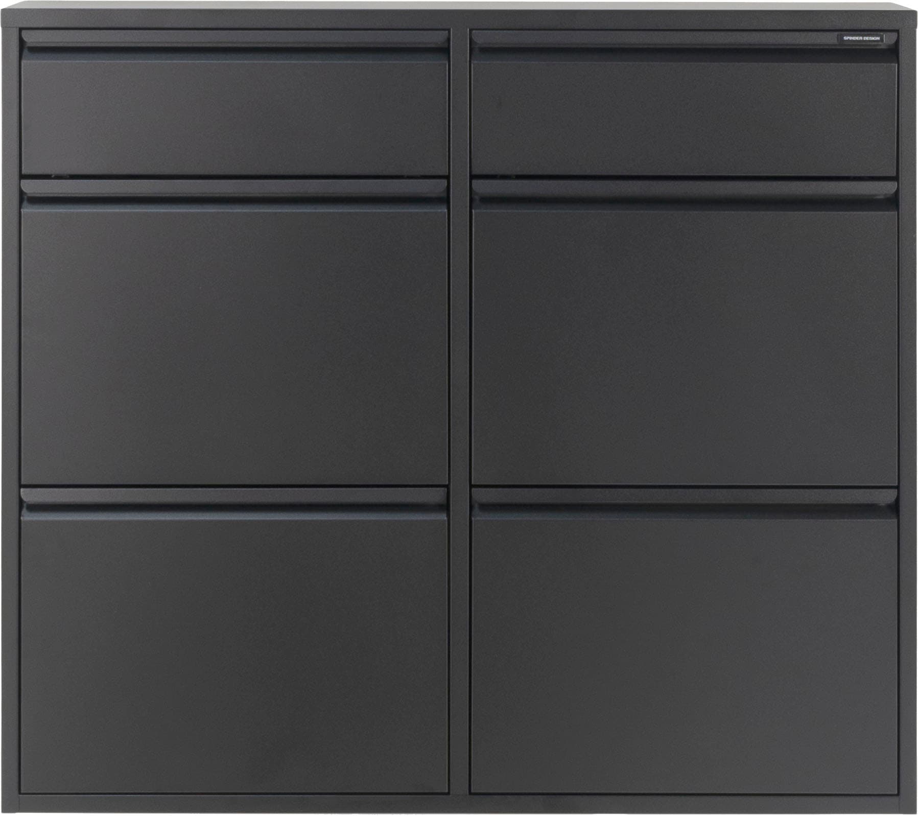 Spinder Design Armoire à chaussures »Billi« métal, largeur 98 cm