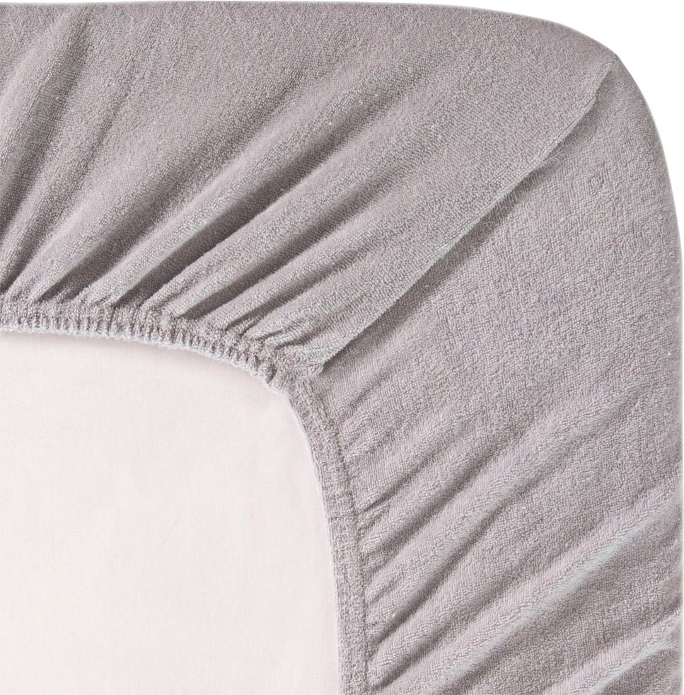 Cinderella Spannbettlaken »Uni Frottier Split Topper«, für Split-Topper geeignet
