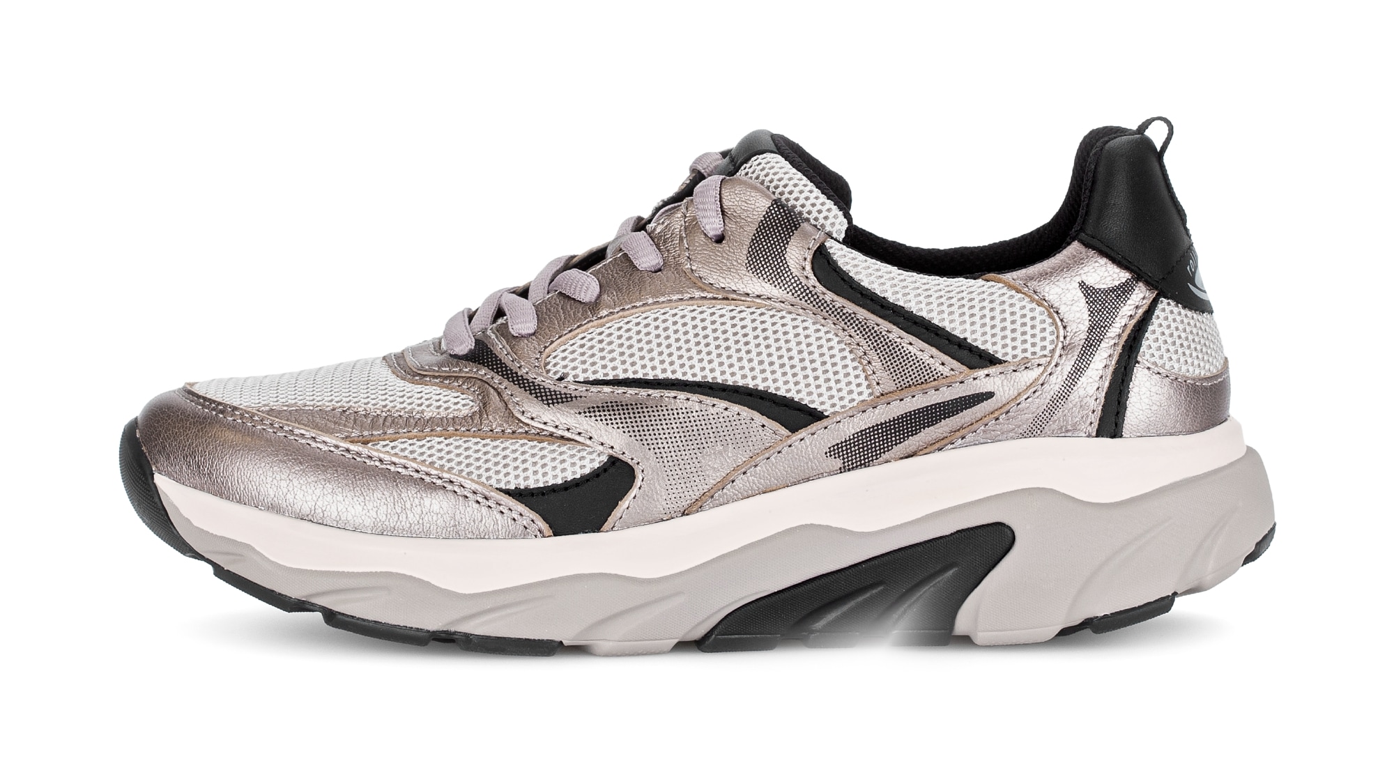 rollingsoft Keilsneaker  , Freizeitschuh, Halbschuh, Schnürschuh mit herausnehmbarem Fussbett