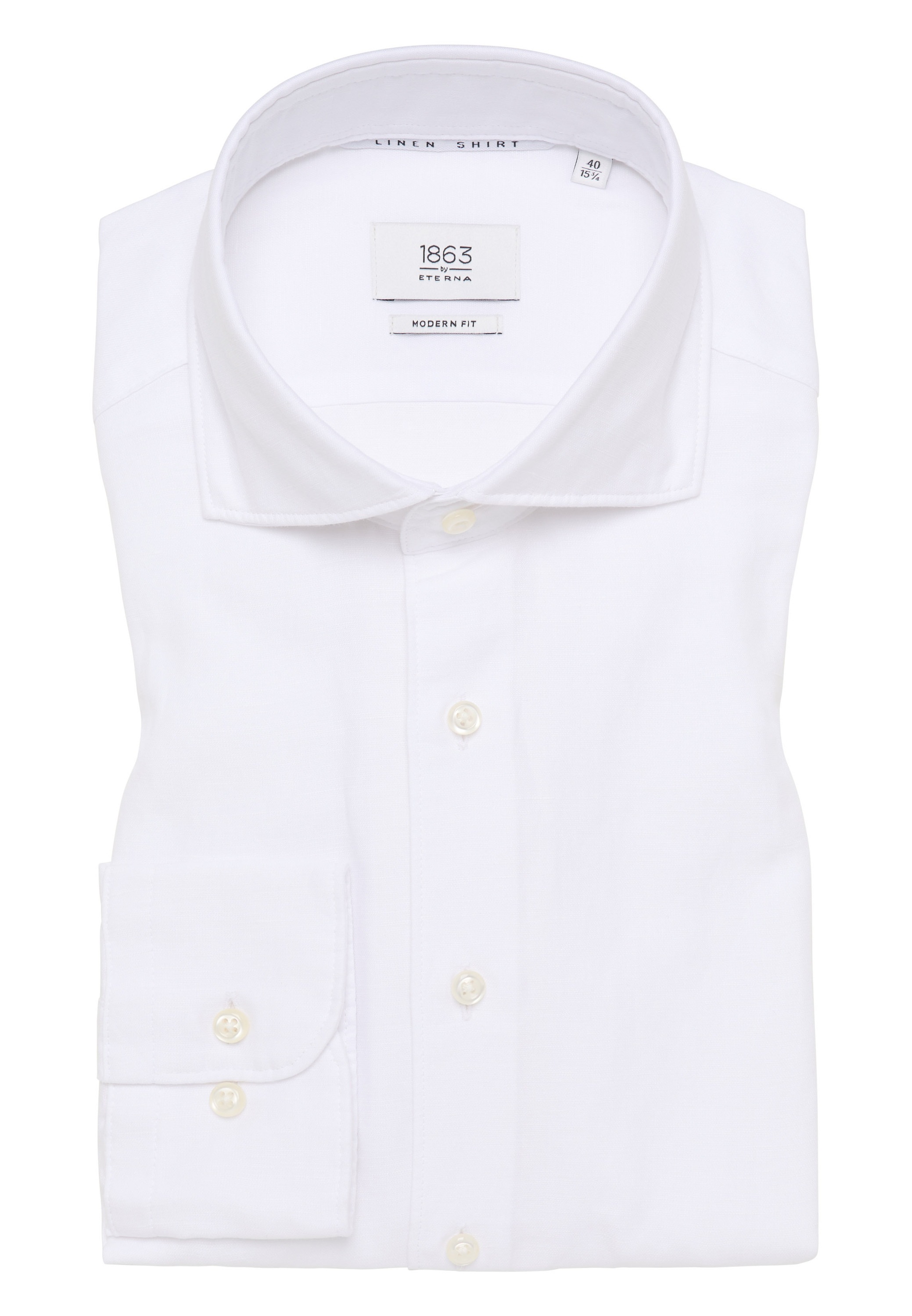 Eterna Langarmhemd »MODERN FIT« EASY IRON (bügelleicht)