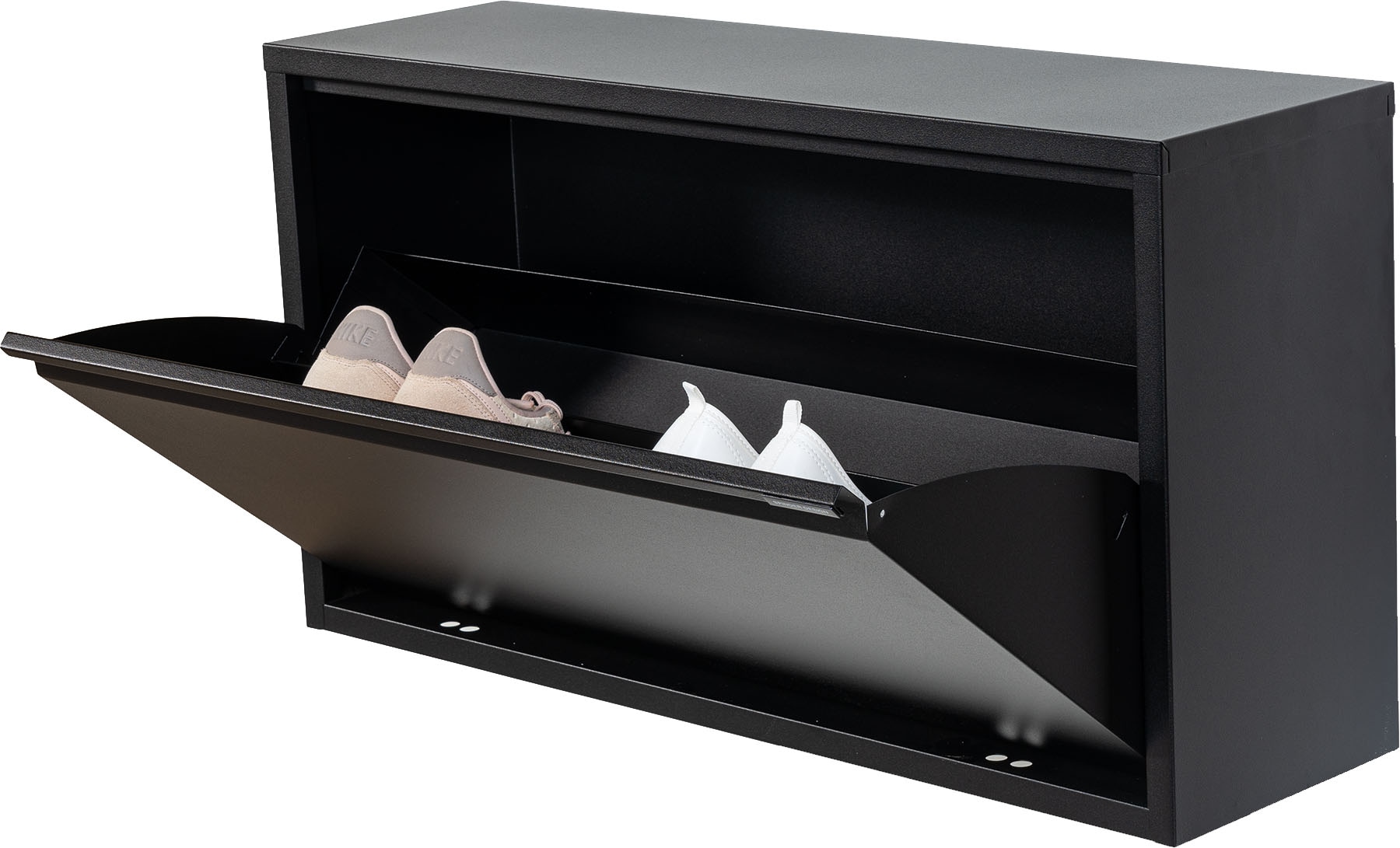 Spinder Design Armoire à chaussures »Billi Schuhklapper« armoire à chaussures en acier avec double compartiment