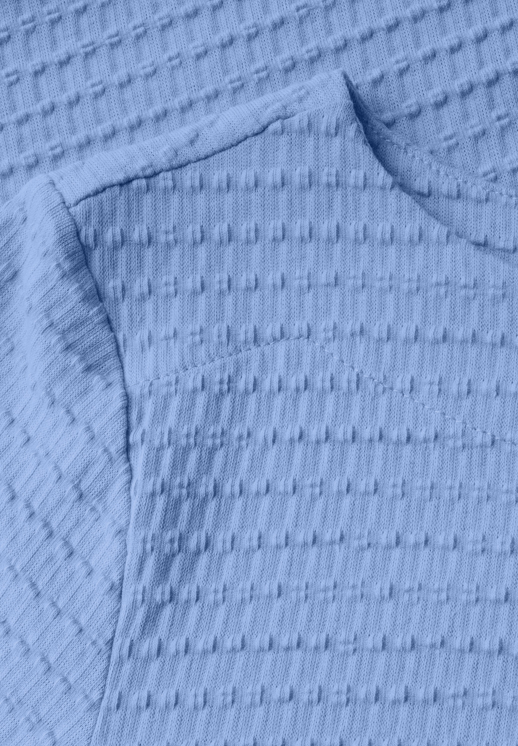 STREET ONE T-Shirt , mit feiner Struktur
