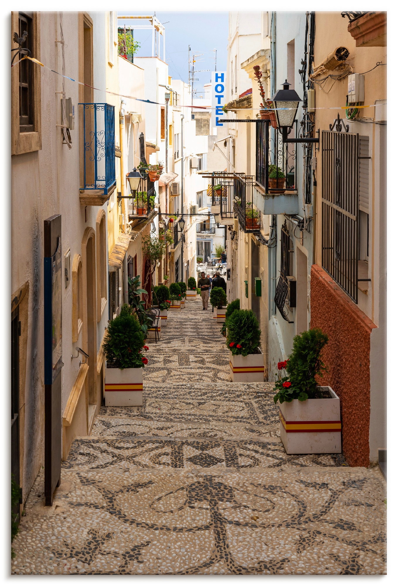 Image of Artland Wandbild "Spanische Treppe" Spanien 1 Stk. tlg. als Alubild, Leinwandbild, Poster, Wandaufkleber in verschied. Grössen