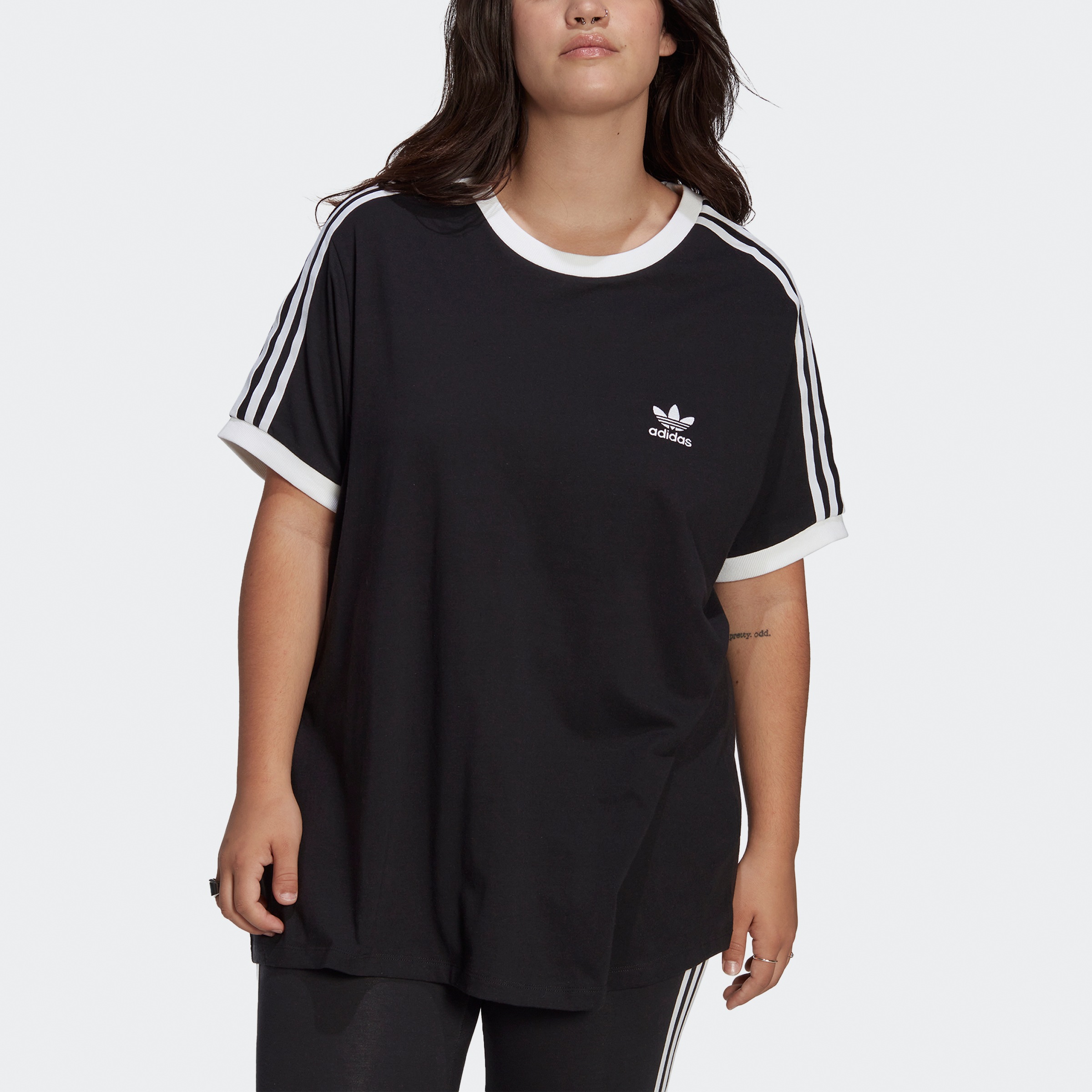 ♕ adidas Originals T-Shirt CLASSICS auf – 3-STREIFEN GROSSE versandkostenfrei GRÖSSEN« »ADICOLOR