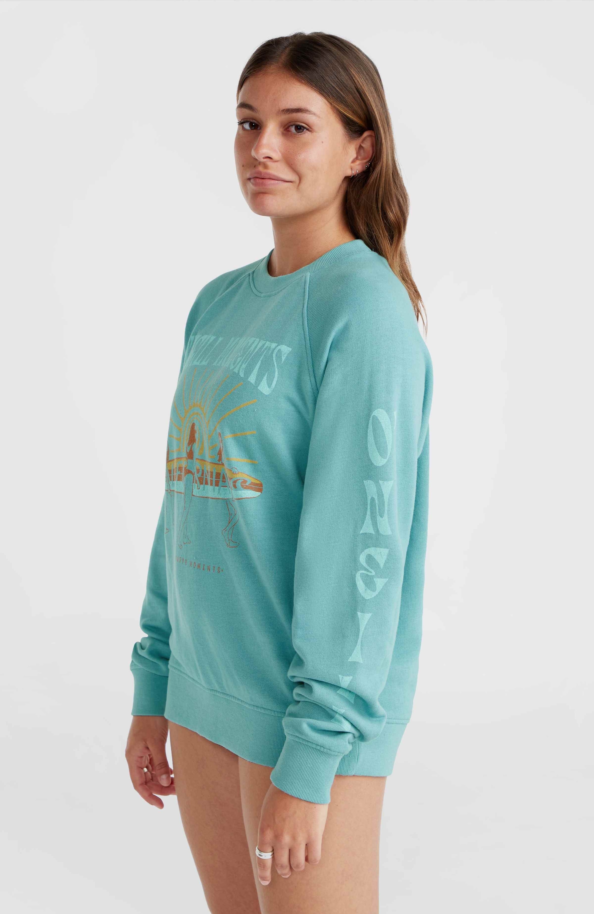 O'Neill Sweatshirt »O'NEILL BEACH VINTAGE CREW«, mit Rundhalsausschnitt