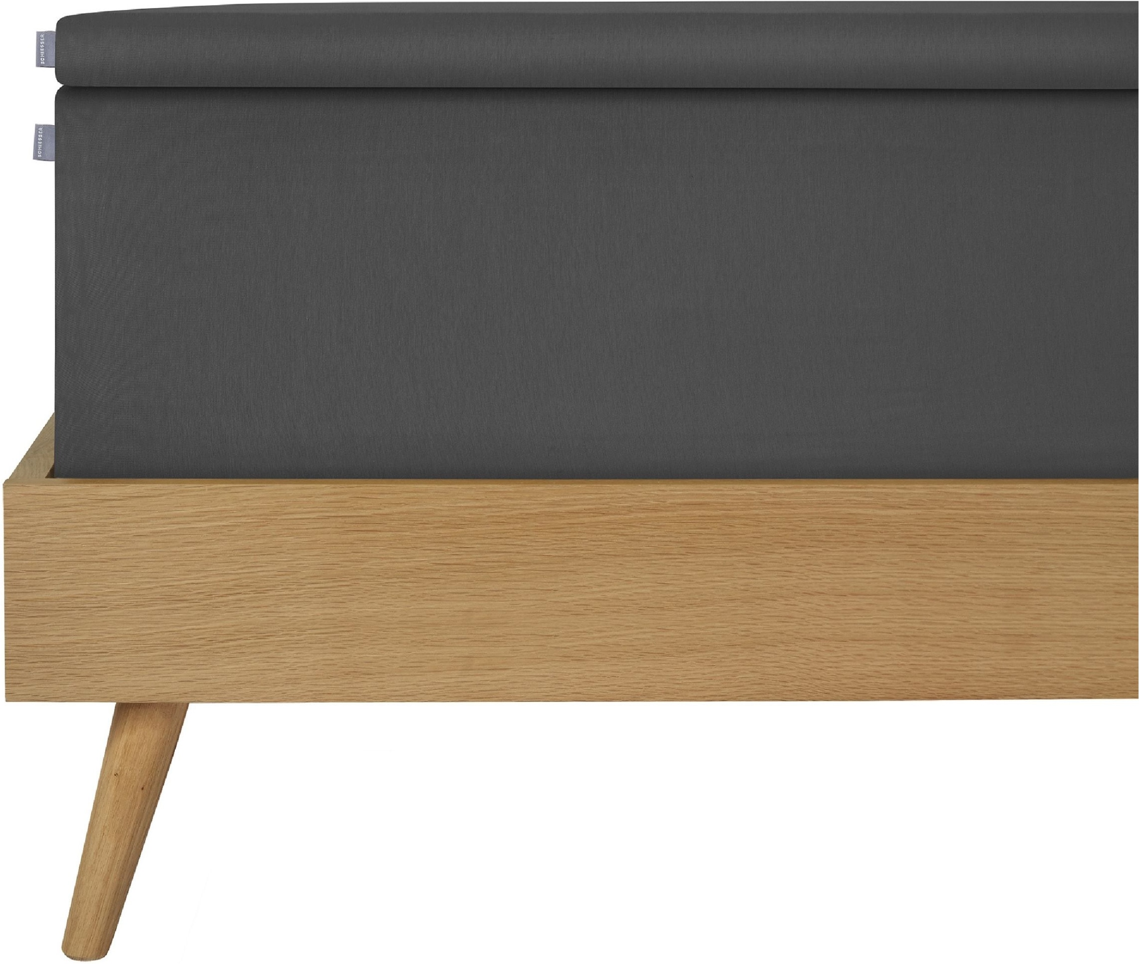 Image of Schiesser Spannbettlaken "Flexi für Topper aus 95% Baumwolle und 5% Elasthan für flexiblen Sitz" für Matratzen bis zu 10 cm Höhe, OEKO-TEX MADE IN GREEN