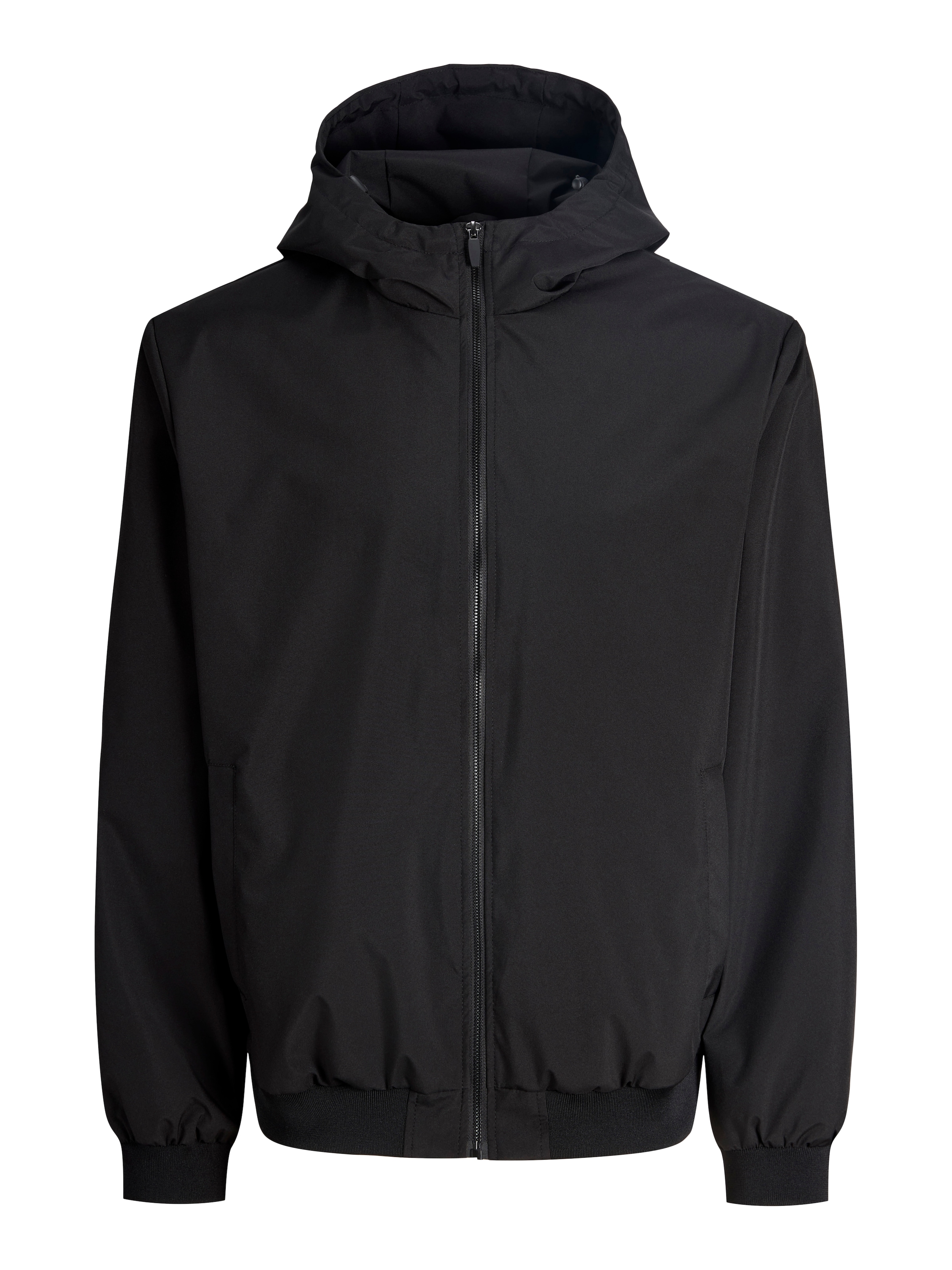 Jack & Jones PlusSize Blouson »JJECHARGE LIGHT JACKET HOOD NOOS PLS« avec capuche fibre synthétique, coupe régulière