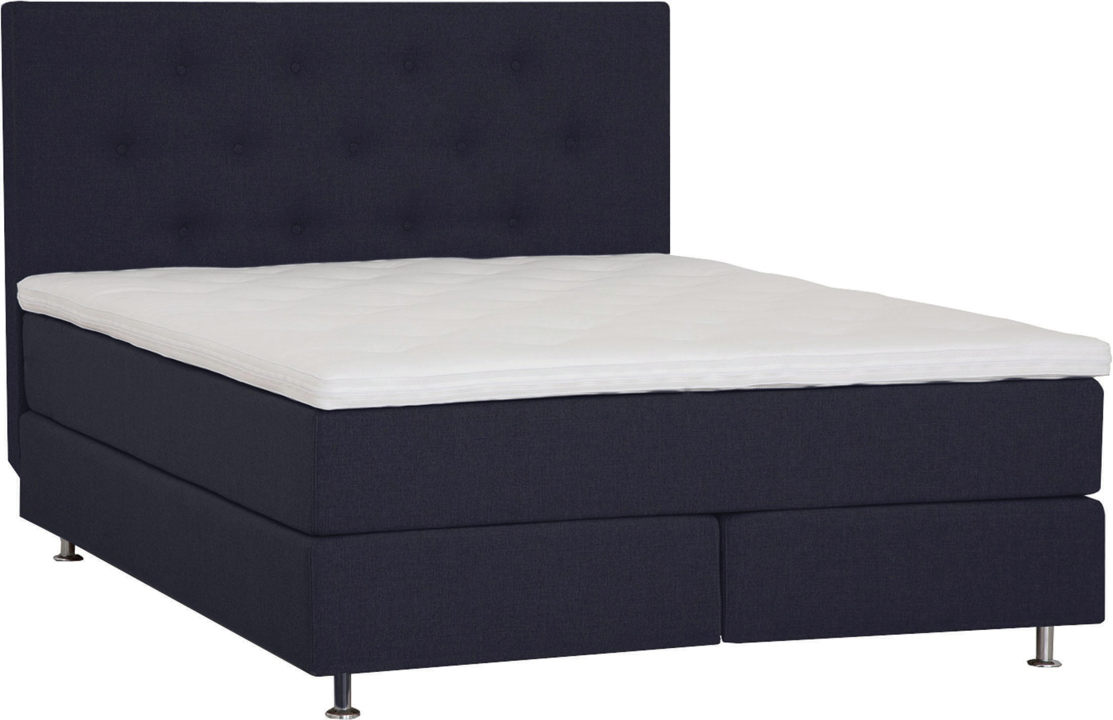 Places of Style Boxspringbett »Nordica«, inkl. Topper, auch in Überlänge 200/220 cm