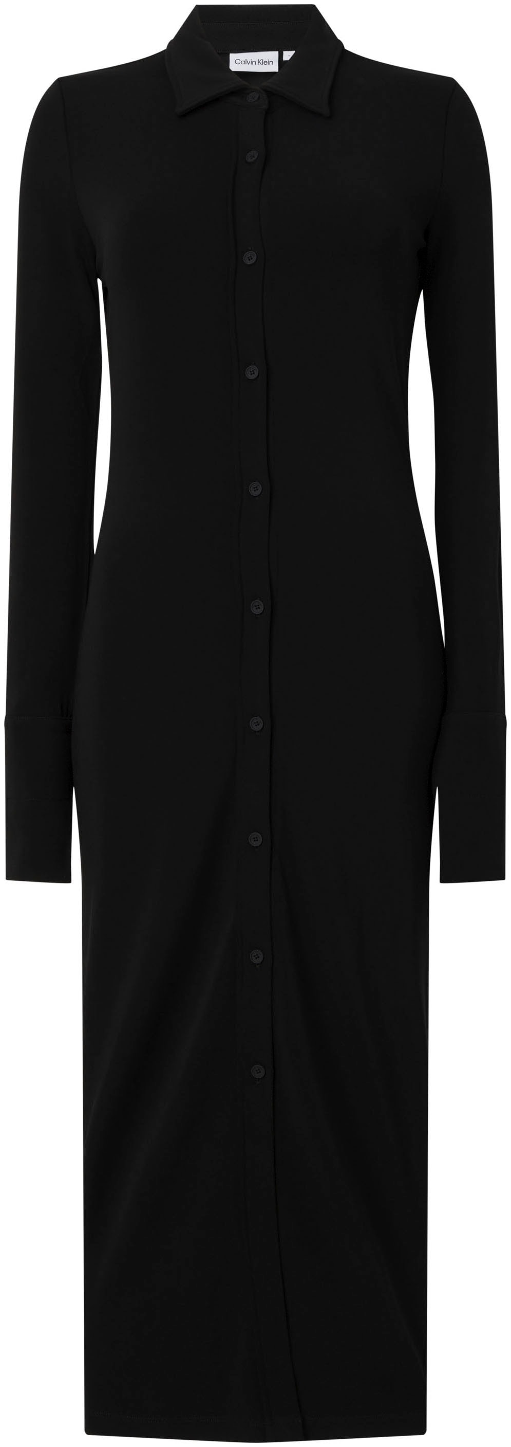 ♕ Calvin Klein CREPE Shirtkleid DRESS« »FLUID LS SHIRT versandkostenfrei bestellen